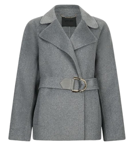 LIU JO BLACK Coats Grey CF5071T462703243 (LIU•JO / コート ) | LIU•JO (リュー・ジョー)