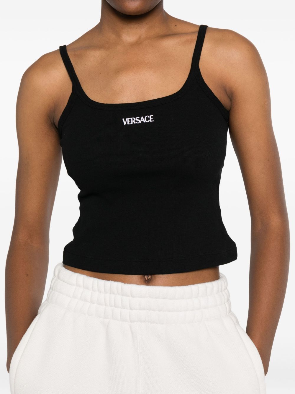 Versace Top Black 10205241A154611B000 (VERSACE / タンクトップ・キャミソール ) | VERSACE (ヴェルサーチェ)(3)