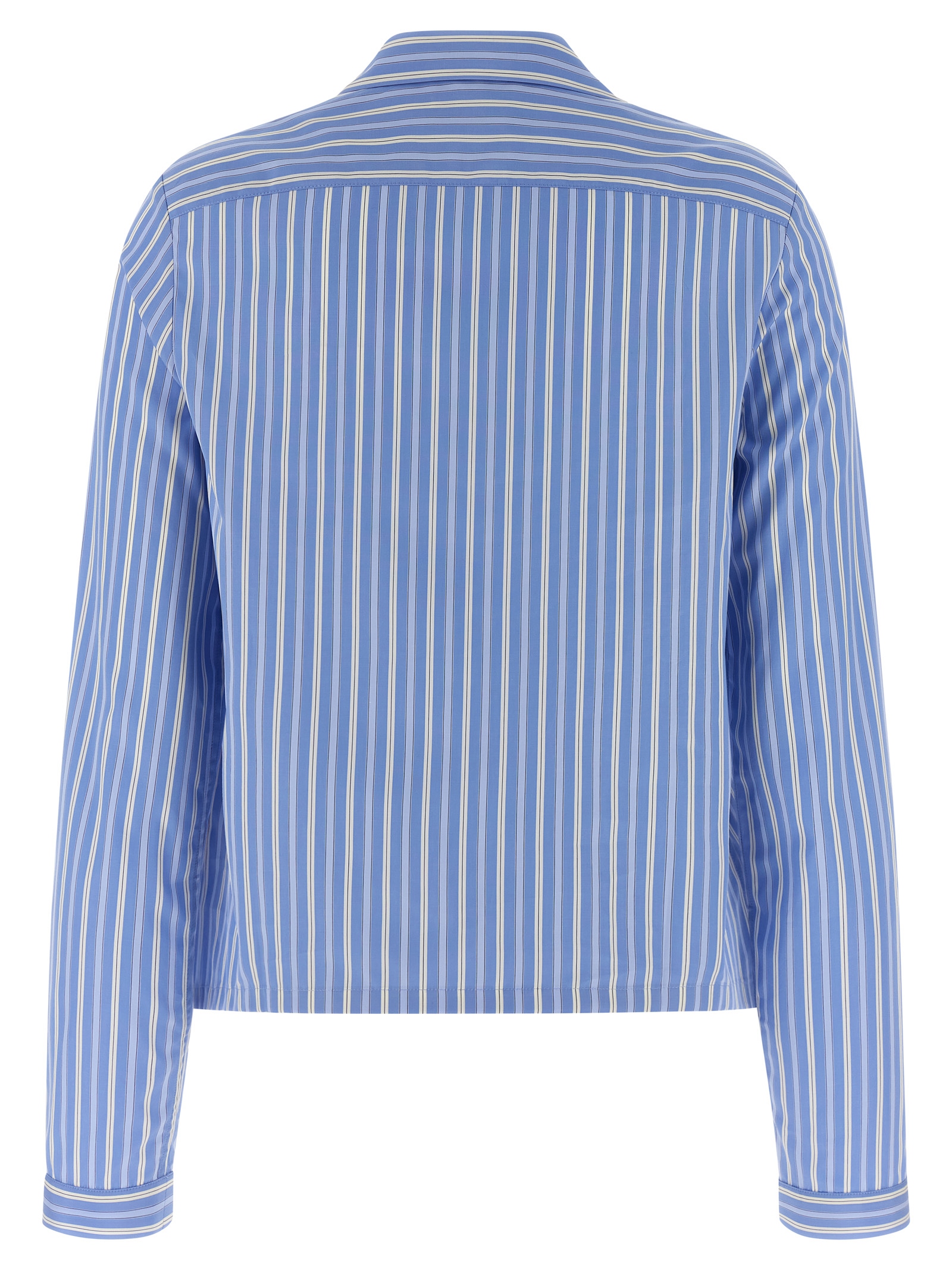 Striped shirt MK1888SOOO173ZF0076 (MIU MIU / シャツ・ブラウス ) | MIU MIU (ミュウミュウ)(1)