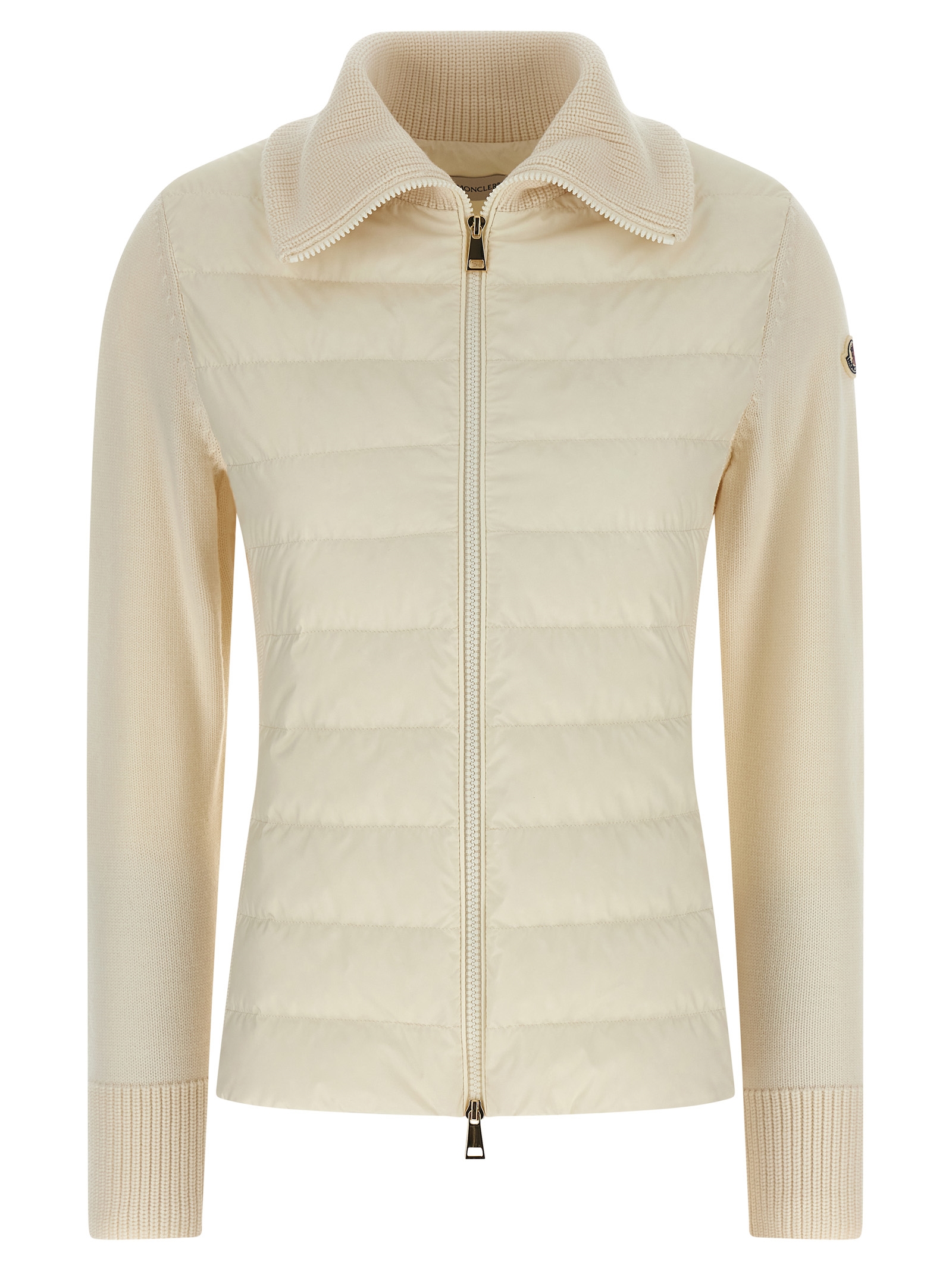 Two-material cardigan K20939B00035M1131034 (Moncler / ニット・セーター・カーディガン ) | Moncler (モンクレール)