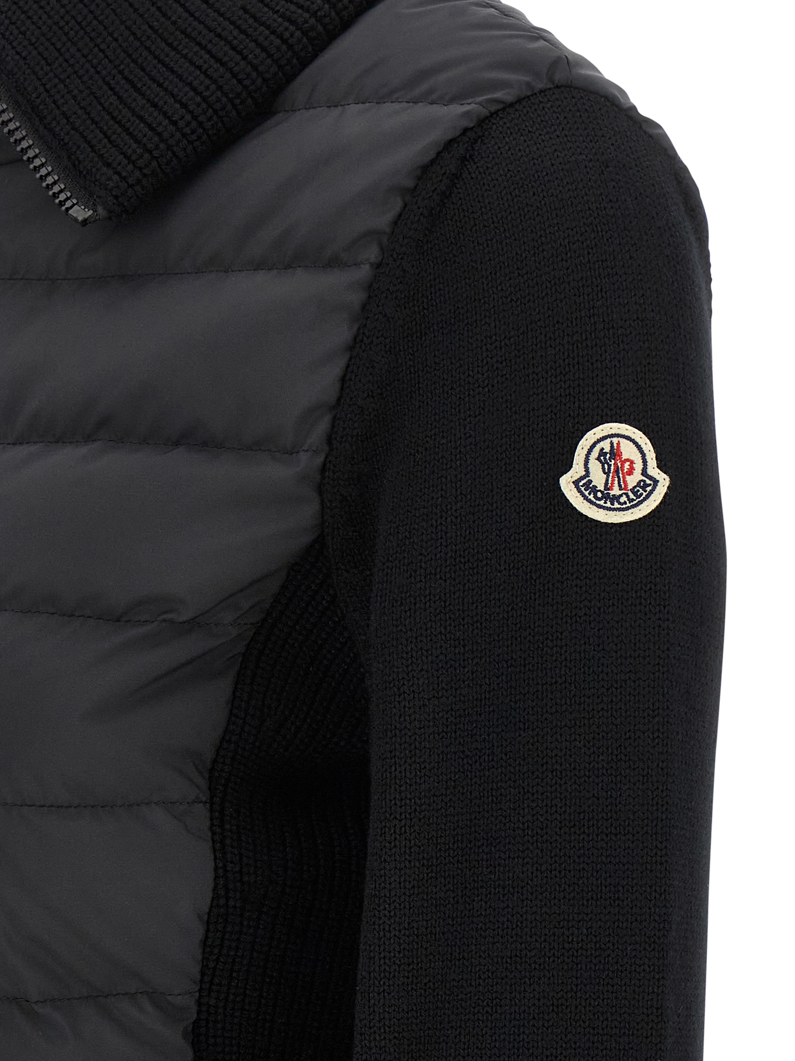 Two-material cardigan K20939B00035M1131999 (Moncler / ニット・セーター・カーディガン ) | Moncler (モンクレール)(3)