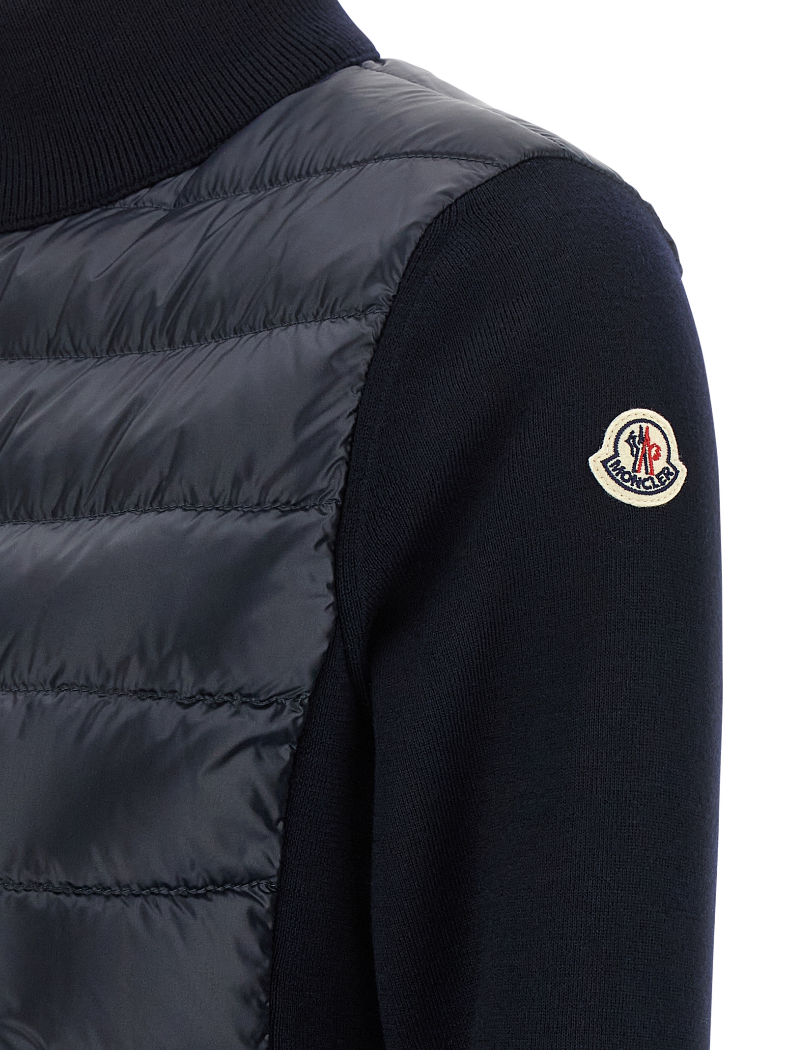 Two-material cardigan K20939B00023M1131742 (Moncler / ニット・セーター・カーディガン ) | Moncler (モンクレール)(3)
