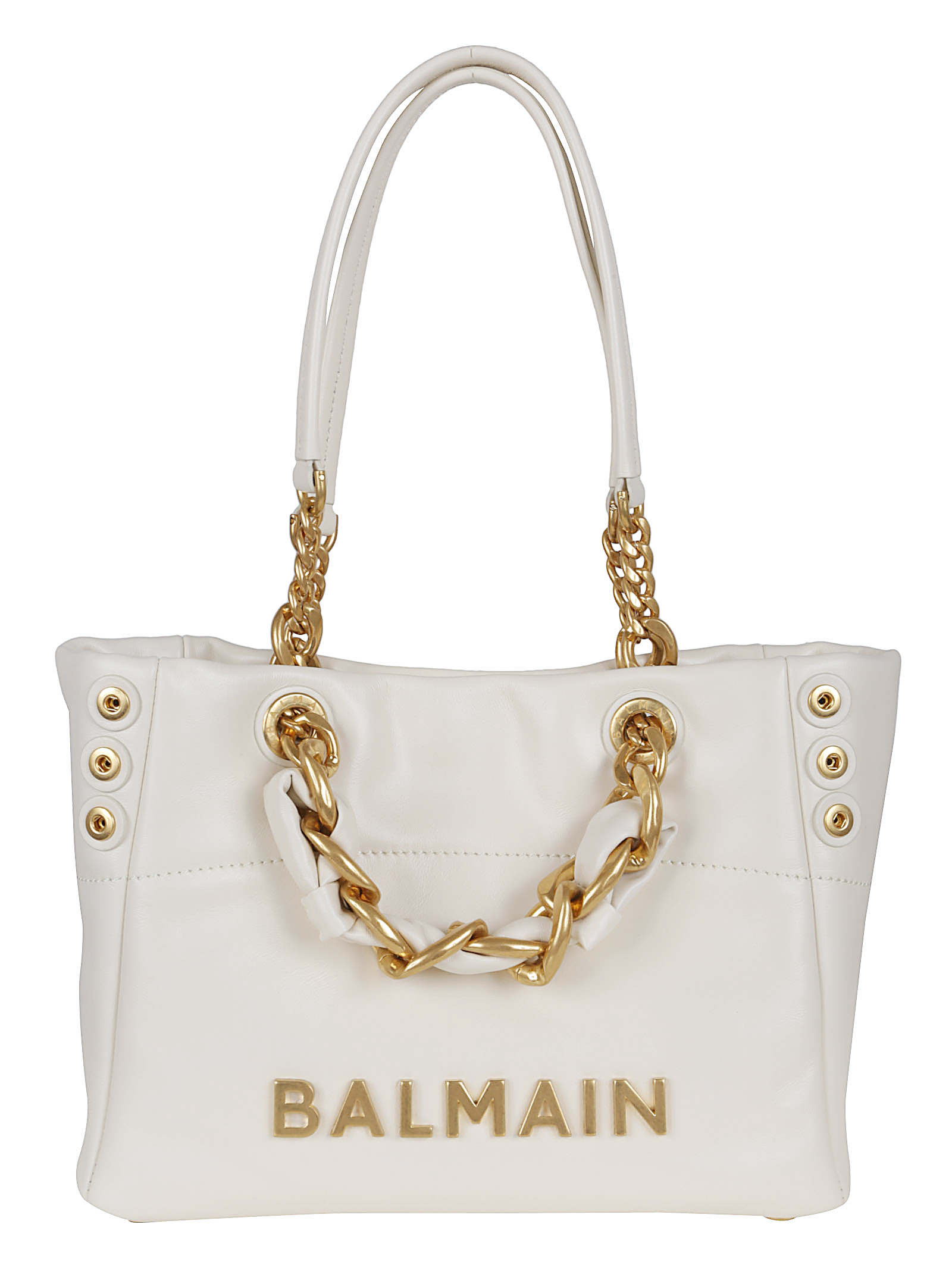 1945 SOFT CABAS SMALL-CRINKLED LEATHER FN1FD871LTFL0DA (Balmain / トートバッグ ) | Balmain (バルマン)