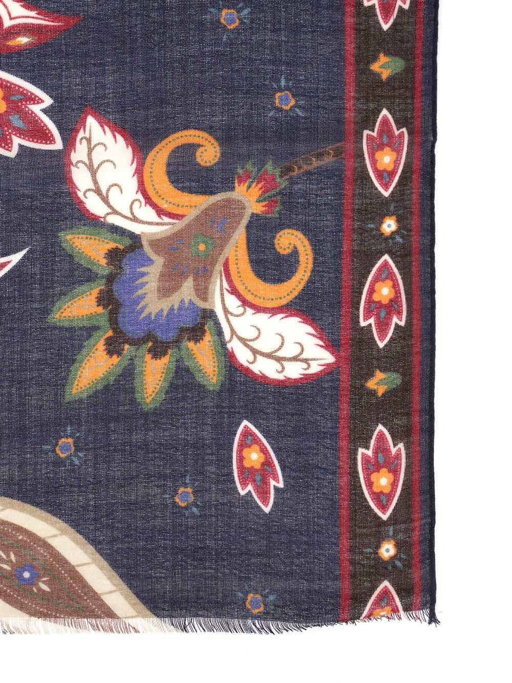 SCIARPA MUSSOLA 100 LANA FANTASIA VETTORE41905 (al duca d'aosta / スカーフ・マフラー ) | al duca d'aosta (アル ドゥカ ダオスタ)(1)