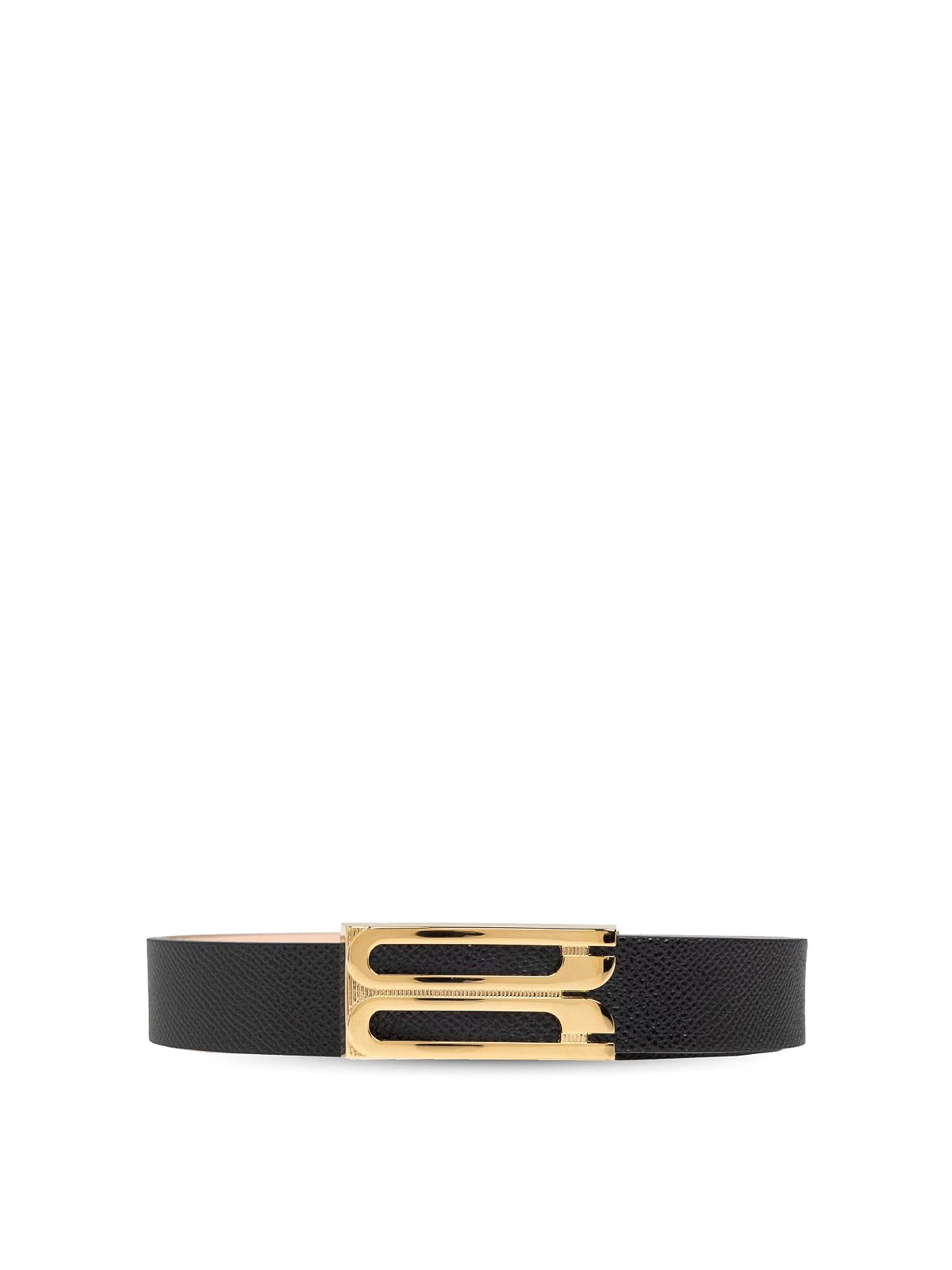 Frame Belt Black Grained Calfskin Belt 1424ABL005954A1 (VICTORIA BECKHAM / ベルト・サスペンダー ) | VICTORIA BECKHAM (ヴィクトリア ベッカム)