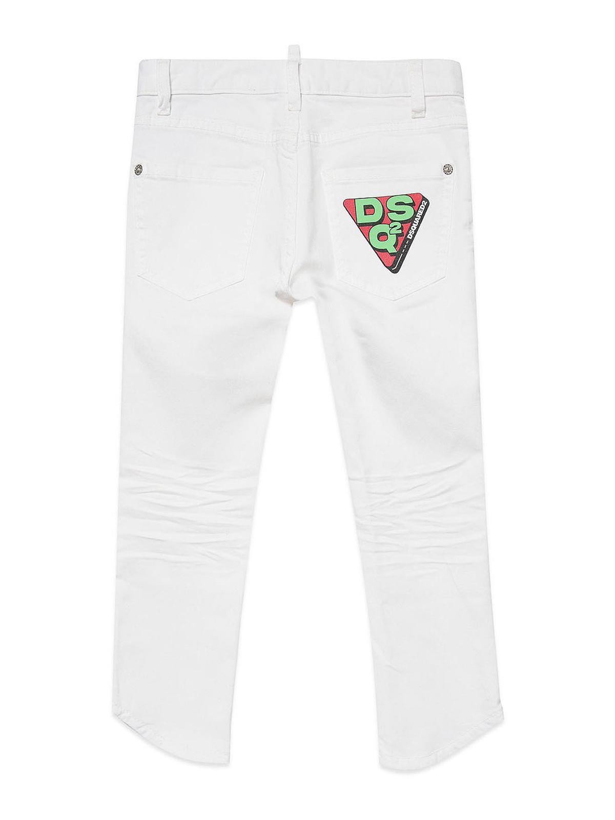 Jeans Denim Bianco DQ2133D0A6UDQ100 (Dsquared2 / ジーンズ ) | Dsquared2 (ディースクエアード)(1)