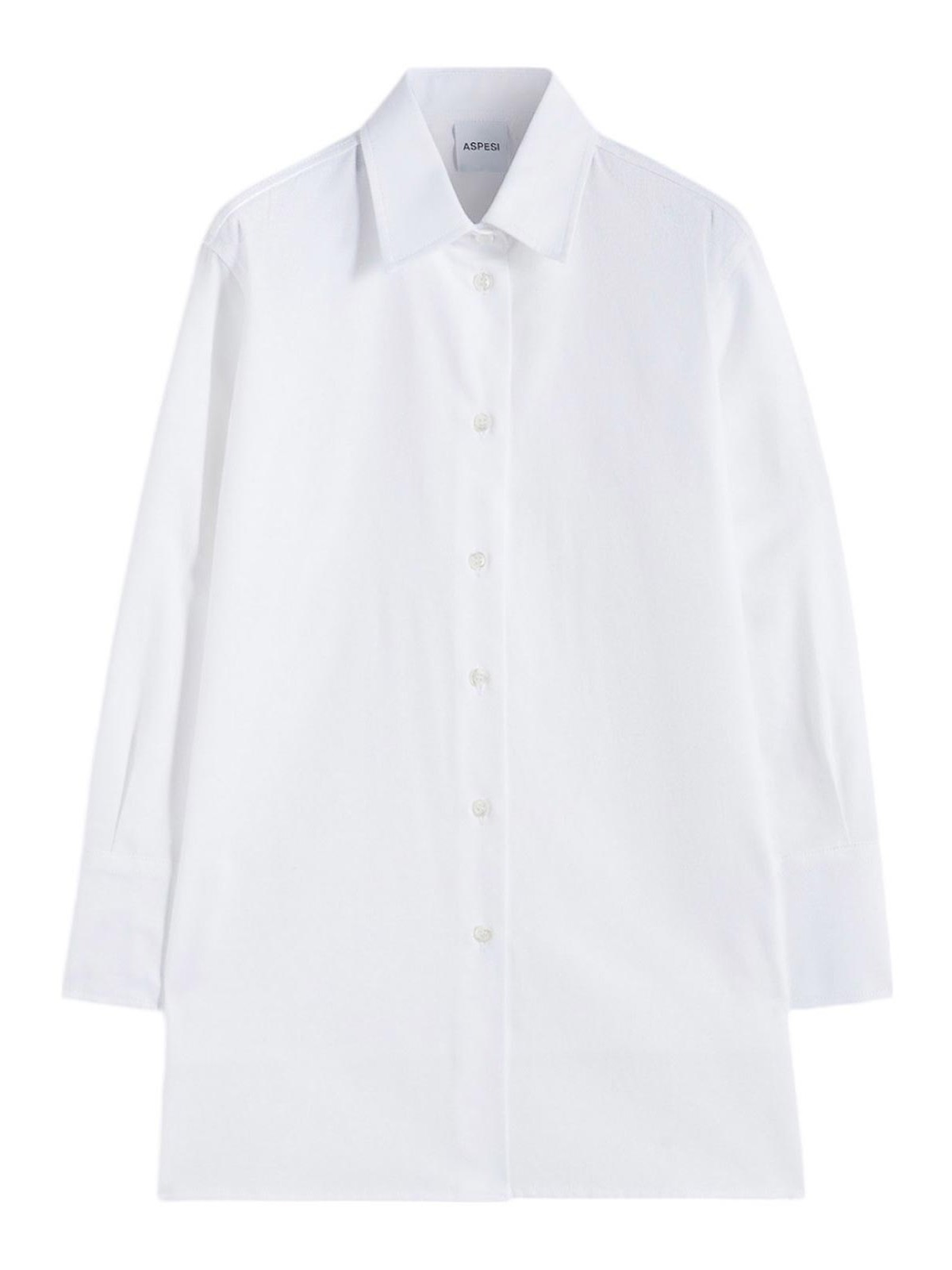 White shirt m/l 042CLC0062010 (ASPESI / シャツ・ブラウス ) | ASPESI (アスペジ)