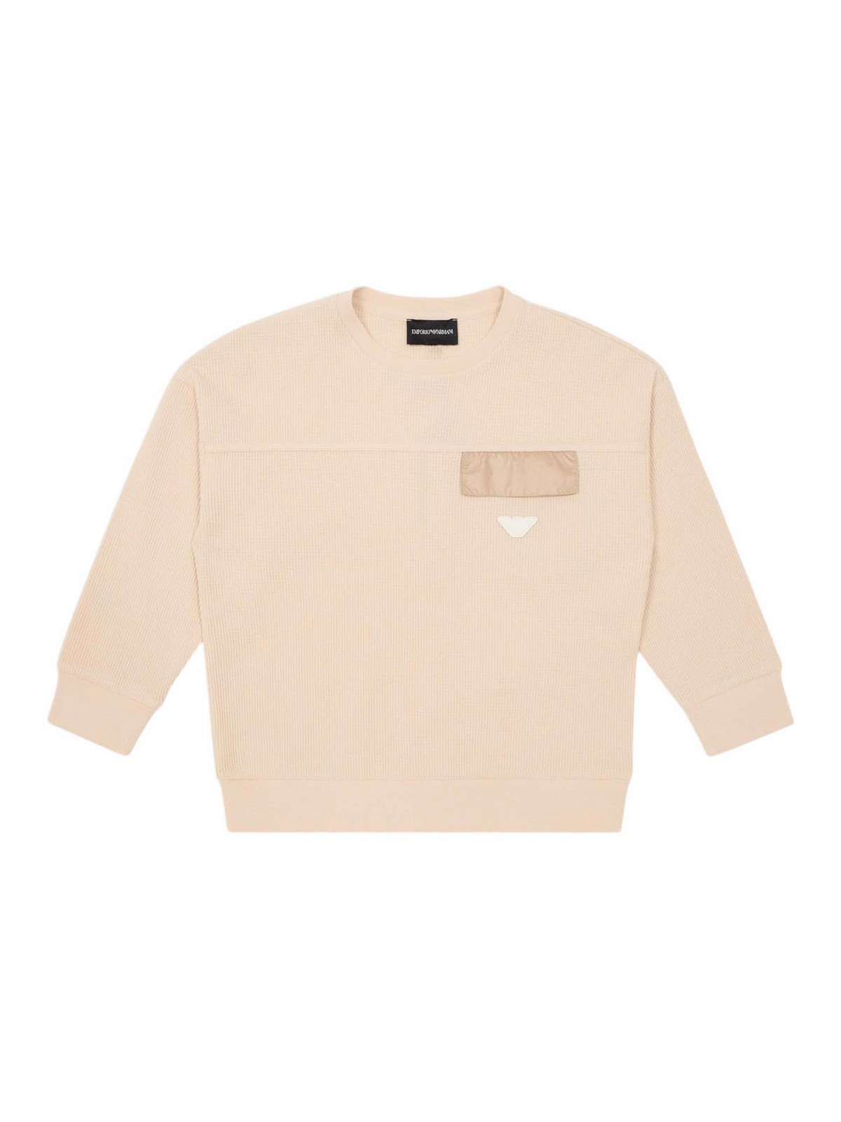 Organic cotton jersey sweatshirt EB000243AF13575U1081 (EMPORIO ARMANI / スウェット・フーディー ) | EMPORIO ARMANI (エンポリオ アルマーニ)