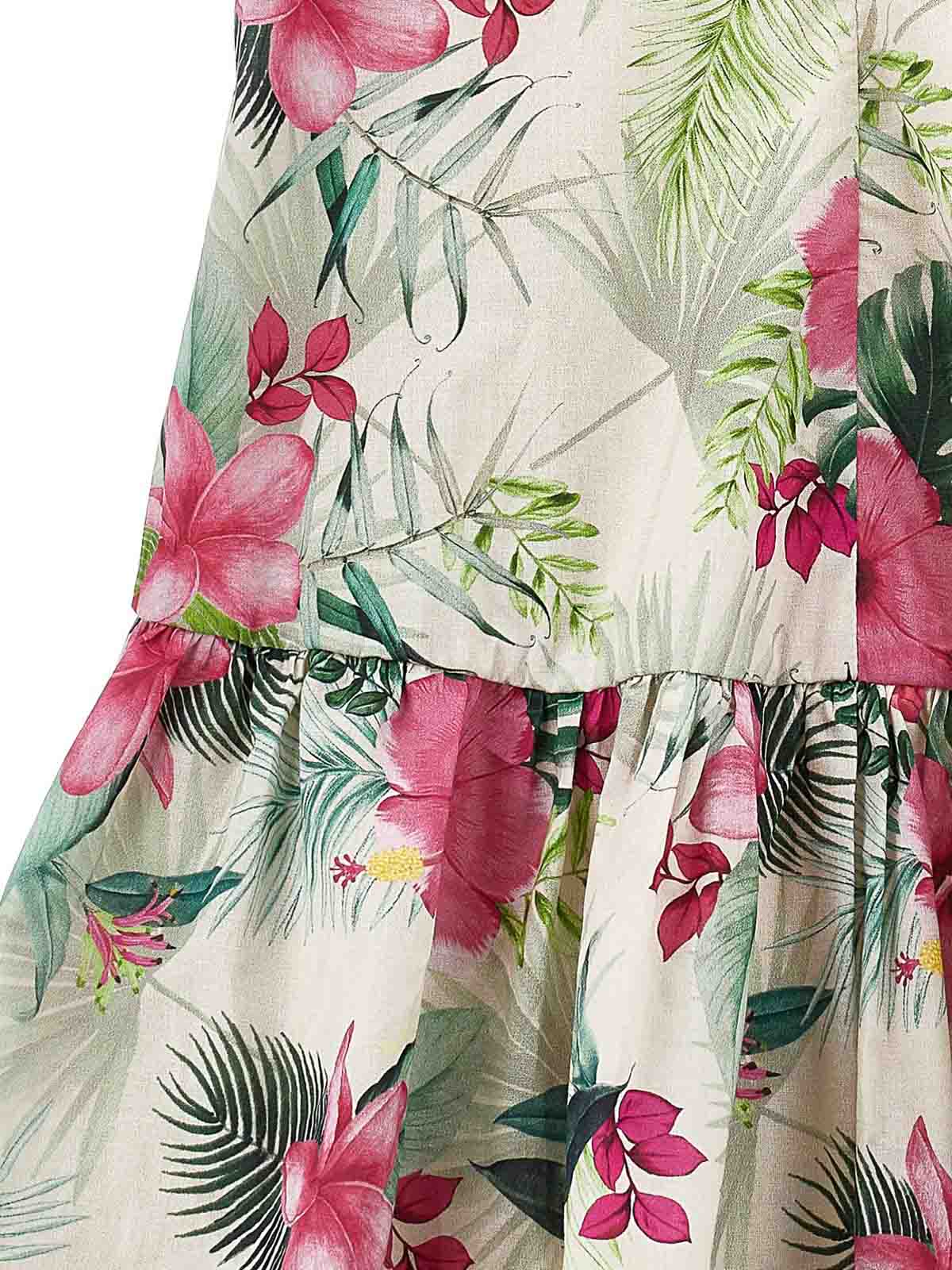 Dress with gala Mussola st Junns 41C91336030003 (MONNALISA / ワンピース・ドレス・オールインワン ) | MONNALISA (モナリザ)(2)