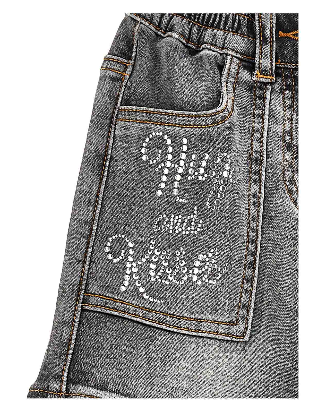 Cargo Fleece jeans 19D40640200050 (MONNALISA / ジーンズ ) | MONNALISA (モナリザ)(2)