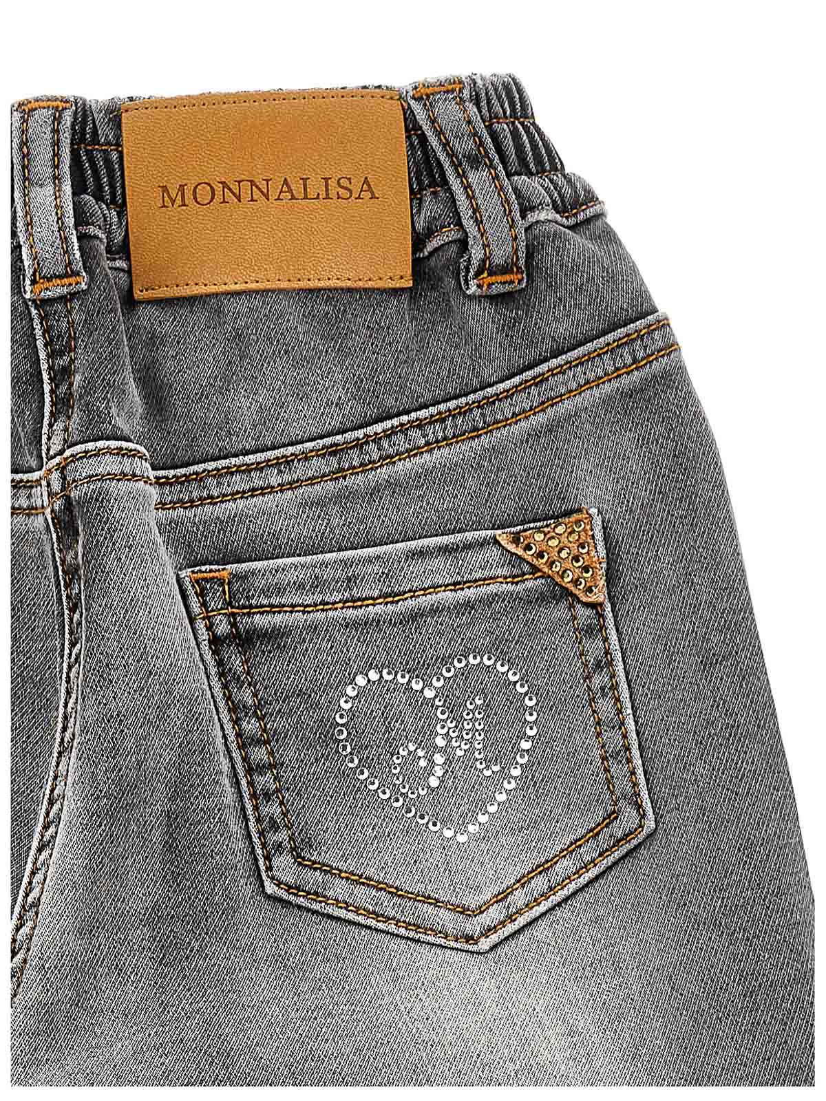 Cargo Fleece jeans 19D40640200050 (MONNALISA / ジーンズ ) | MONNALISA (モナリザ)(3)