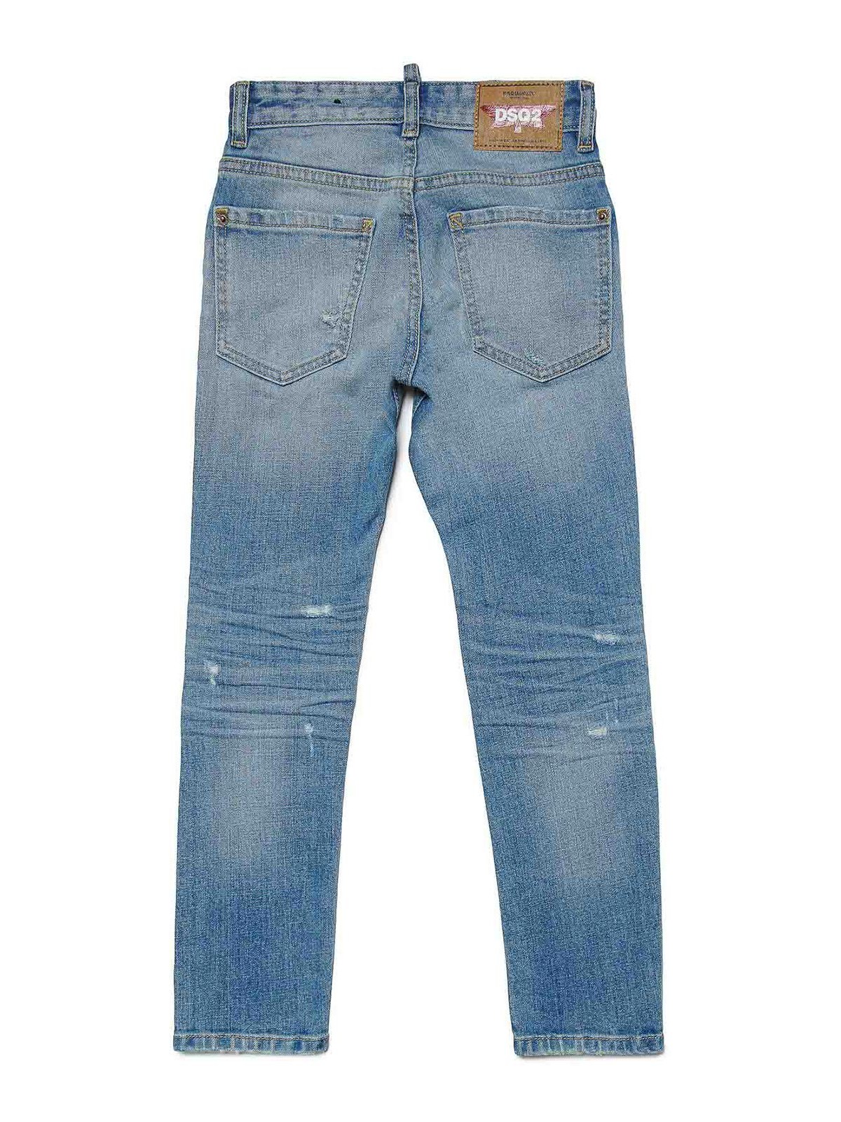 Jeans In Denim Lavato DQ0236D0A6PDQ01 (Dsquared2 / ジーンズ ) | Dsquared2 (ディースクエアード)(1)