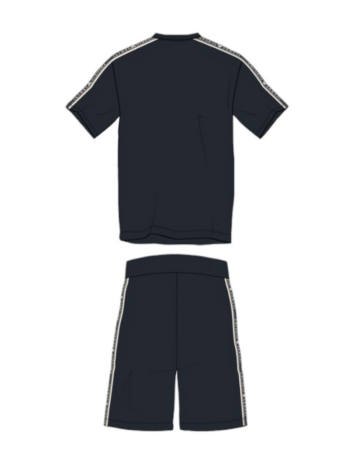 I compete 2 Pezzzi T-shirt+Bermuda 3D4VJG1JPZZ0920 (EMPORIO ARMANI / Tシャツ・カットソー ) | EMPORIO ARMANI (エンポリオ アルマーニ)(1)