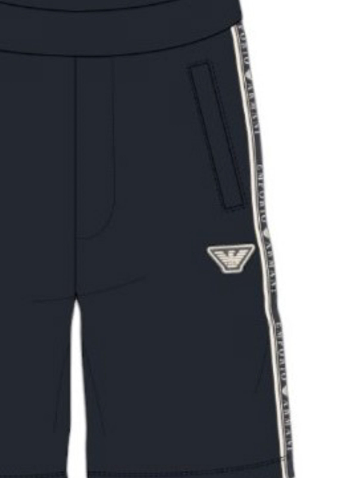 I compete 2 Pezzzi T-shirt+Bermuda 3D4VJG1JPZZ0920 (EMPORIO ARMANI / Tシャツ・カットソー ) | EMPORIO ARMANI (エンポリオ アルマーニ)(3)