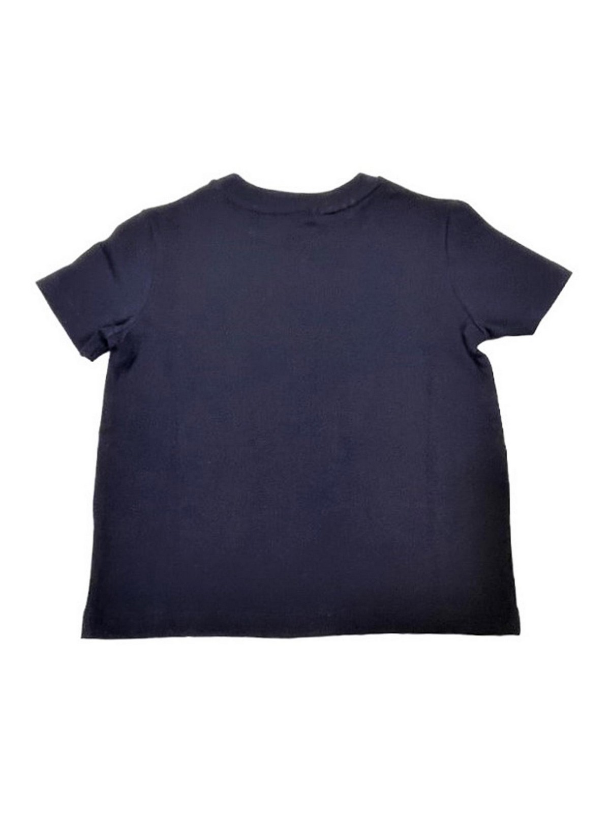 Blue t-shirt with printing N25119BLU (LANVIN / Tシャツ・カットソー ) | LANVIN (ランバン)(1)