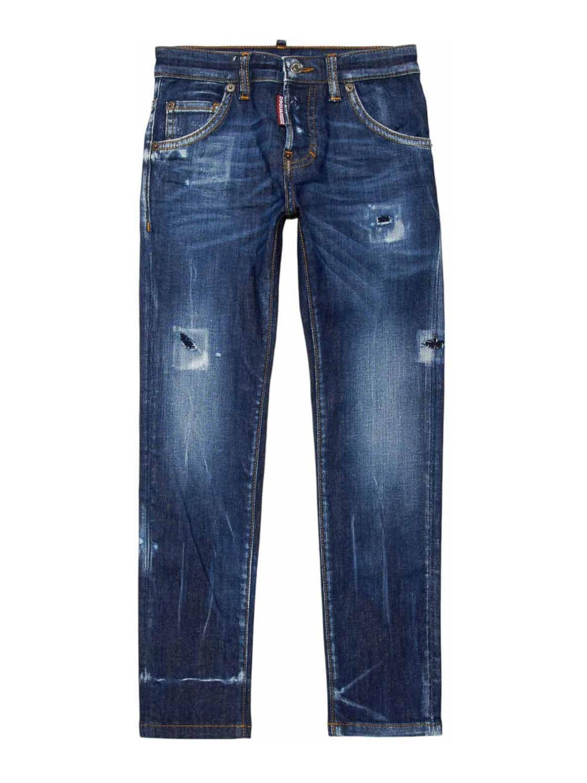 Denim jeans with tears DQ0236D0A9HDQ01 (Dsquared2 / ジーンズ ) | Dsquared2 (ディースクエアード)