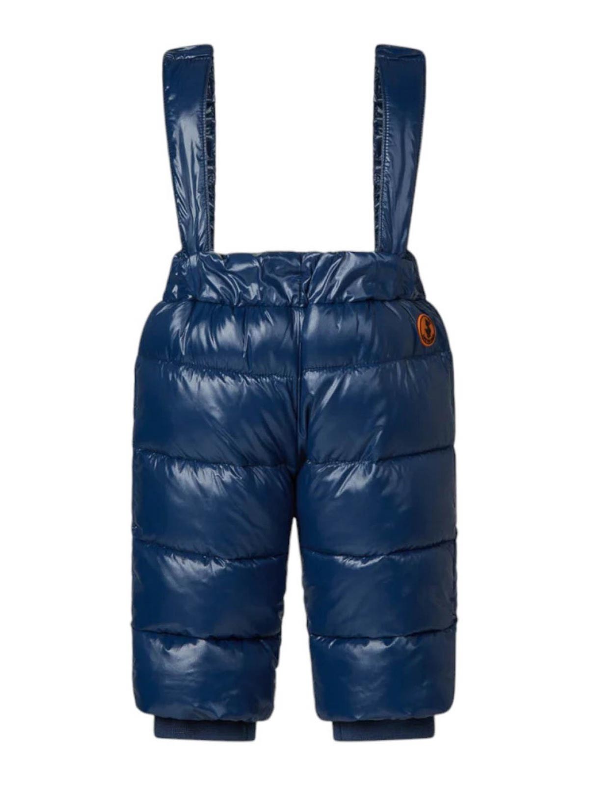 Ink Blue newborn dungarees IP1479XLUCK1990044 (SAVE THE DUCK / パンツ ) | SAVE THE DUCK (セイブ ザ ダック)