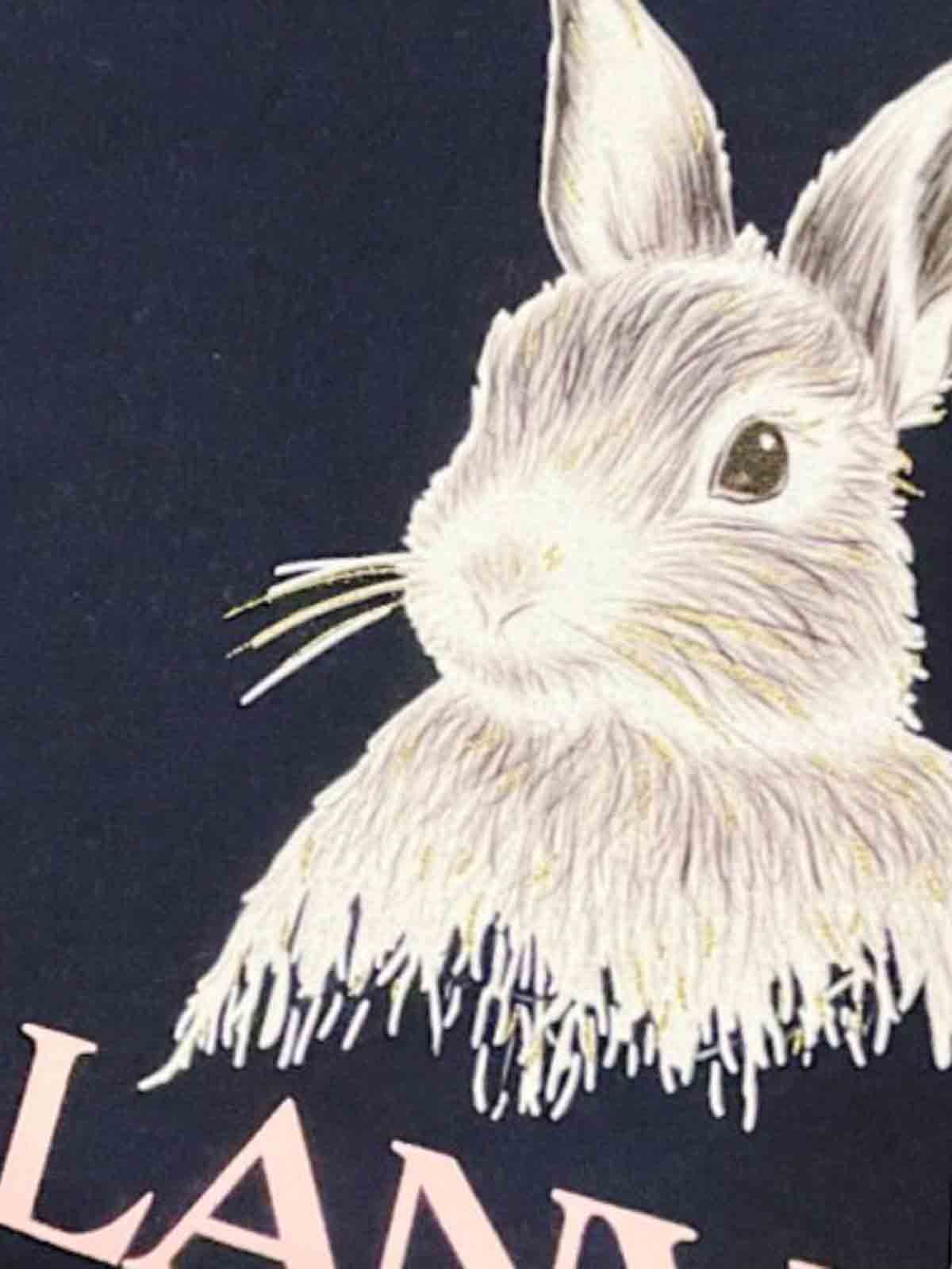 Blue t-shirt with printing N15105859 (LANVIN / Tシャツ・カットソー ) | LANVIN (ランバン)(1)