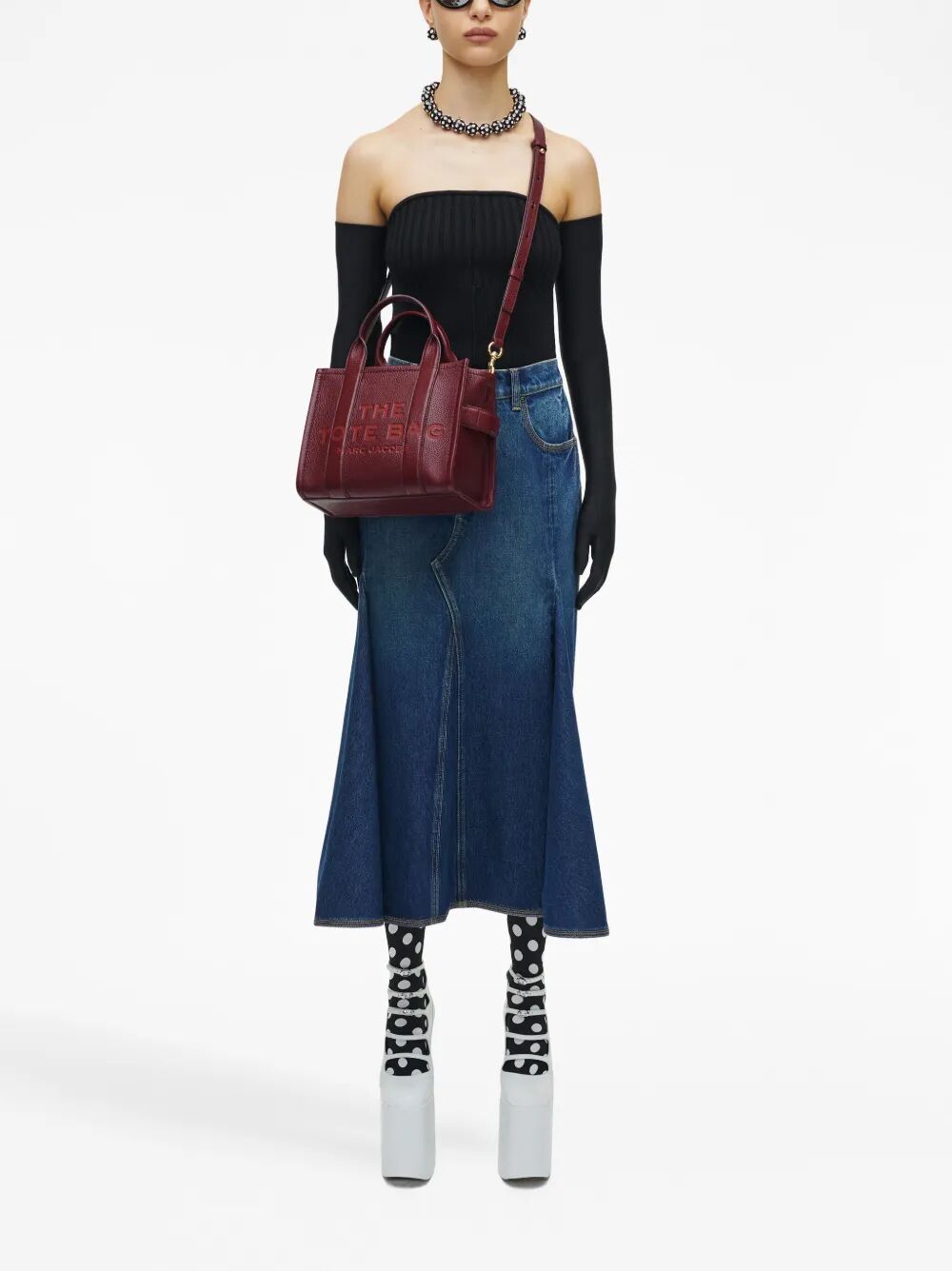 THE LEATHER SMALL TOTE BAG H009L01SP21602 (Marc Jacobs / トートバッグ ) | Marc Jacobs (マーク ジェイコブス)(5)