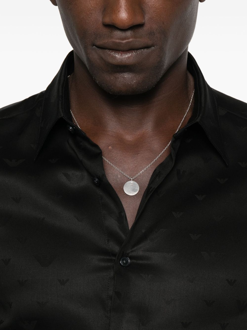 Emporio Armani Shirts Black EM001537AF15074FC218 (EMPORIO ARMANI / シャツ・ブラウス ) | EMPORIO ARMANI (エンポリオ アルマーニ)(3)