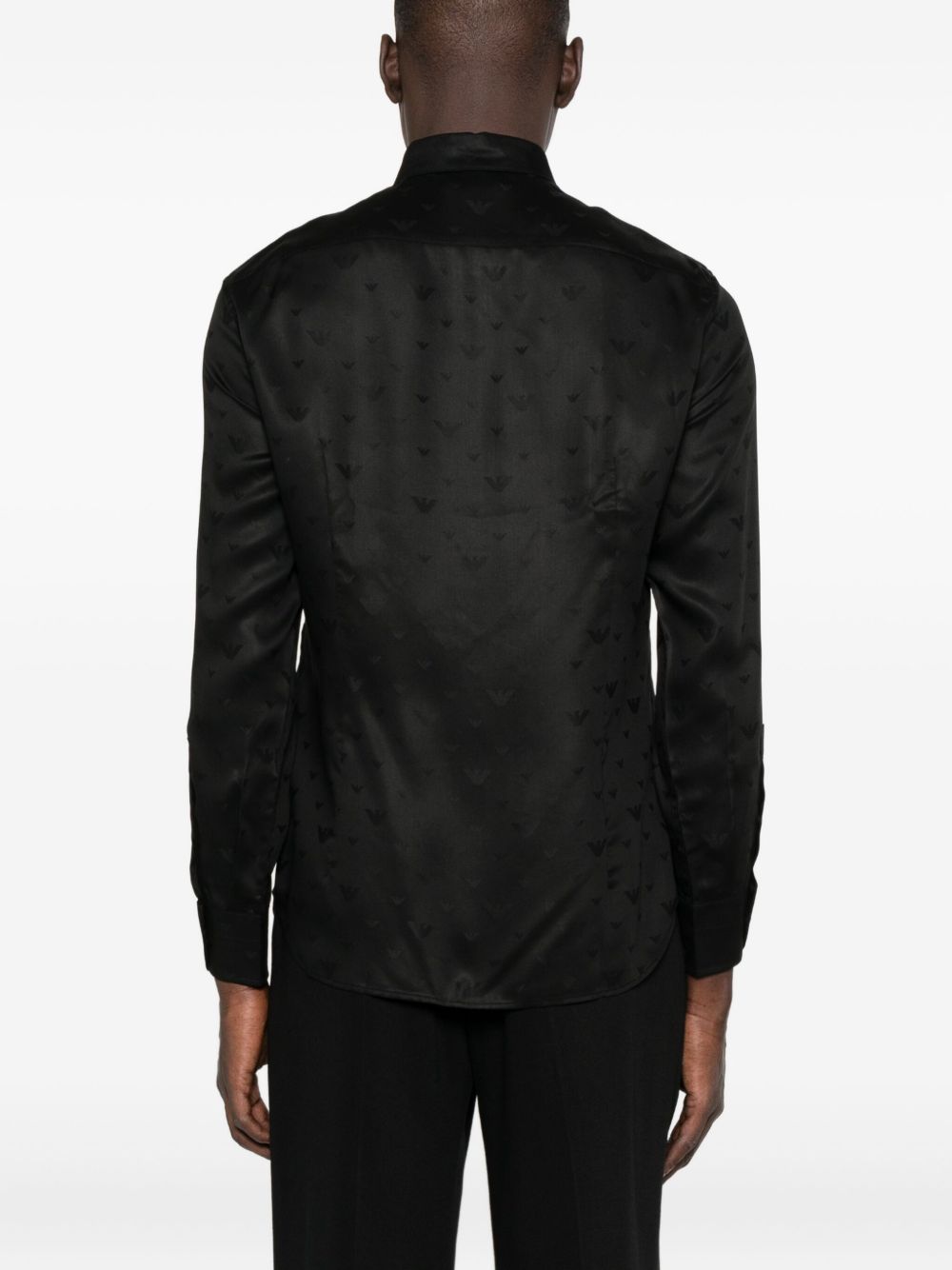 Emporio Armani Shirts Black EM001537AF15074FC218 (EMPORIO ARMANI / シャツ・ブラウス ) | EMPORIO ARMANI (エンポリオ アルマーニ)(4)