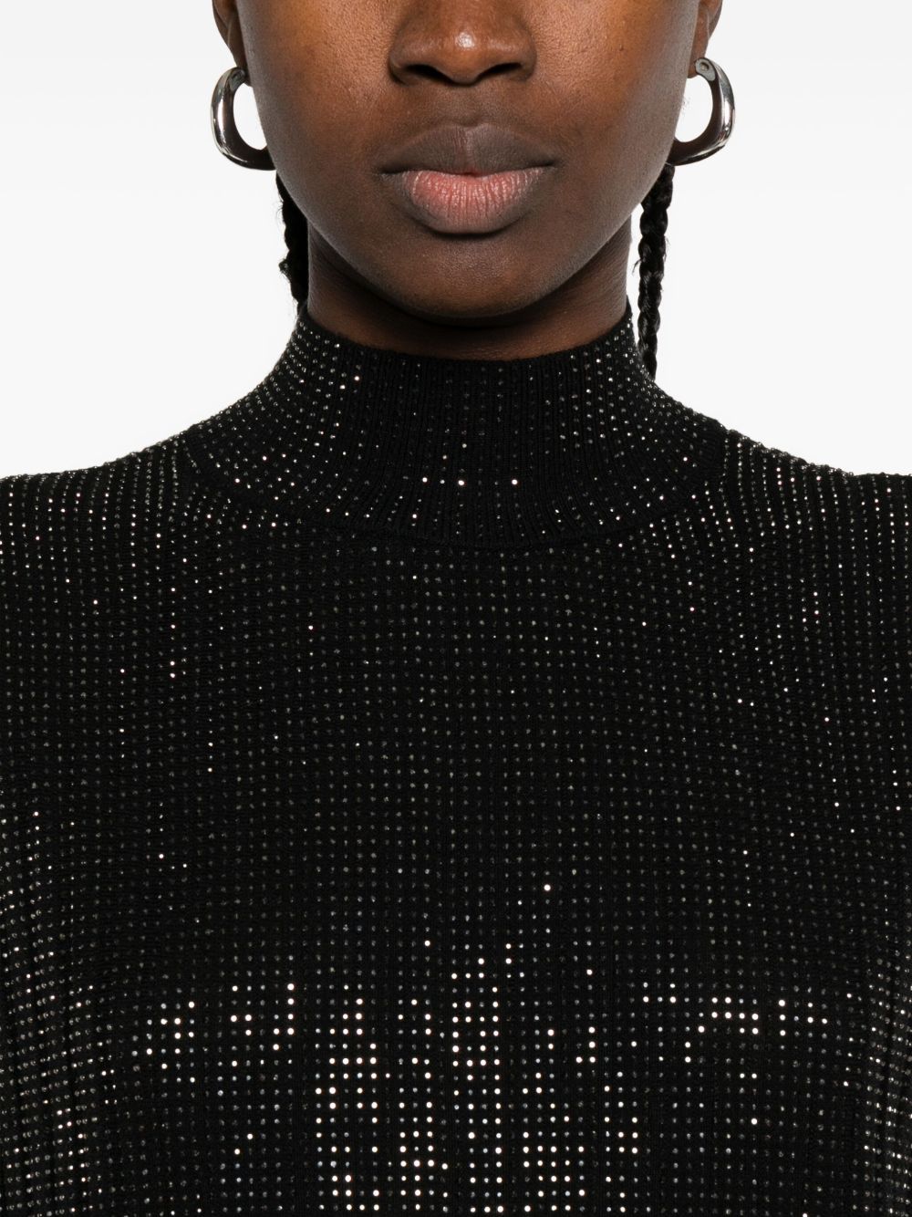 Emporio Armani Dresses Black EW002689AF19921UC001 (EMPORIO ARMANI / ワンピース・ドレス・オールインワン ) | EMPORIO ARMANI (エンポリオ アルマーニ)(1)