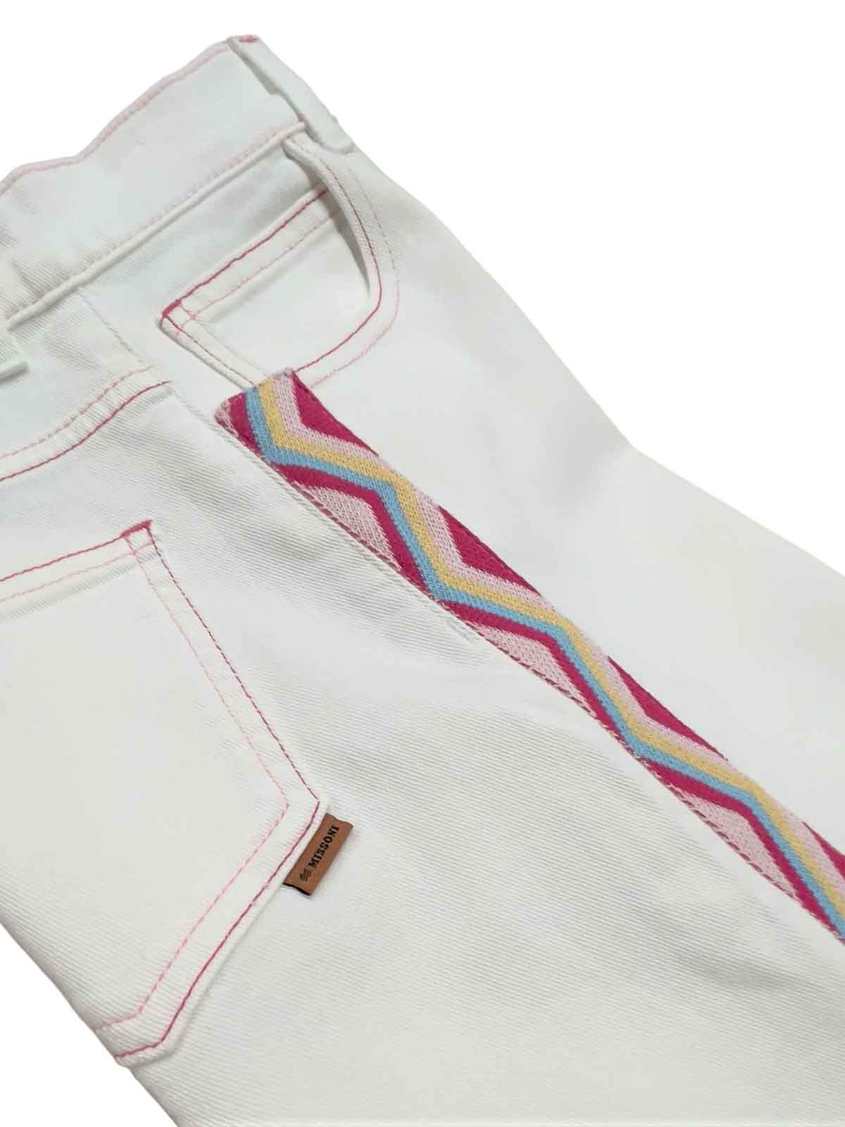 White jeans wide leg MS6B31D0039100 (MISSONI / ジーンズ ) | MISSONI (ミッソー二)(2)