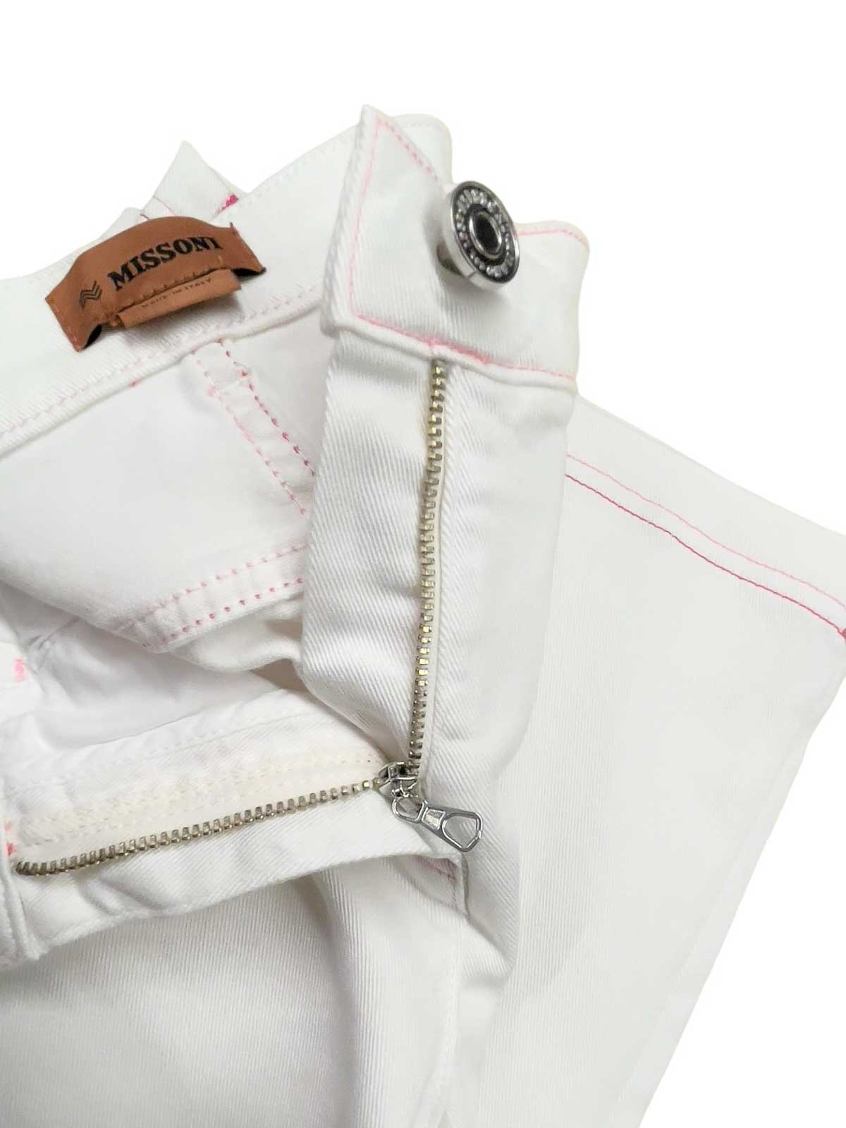 White jeans wide leg MS6B31D0039100 (MISSONI / ジーンズ ) | MISSONI (ミッソー二)(3)