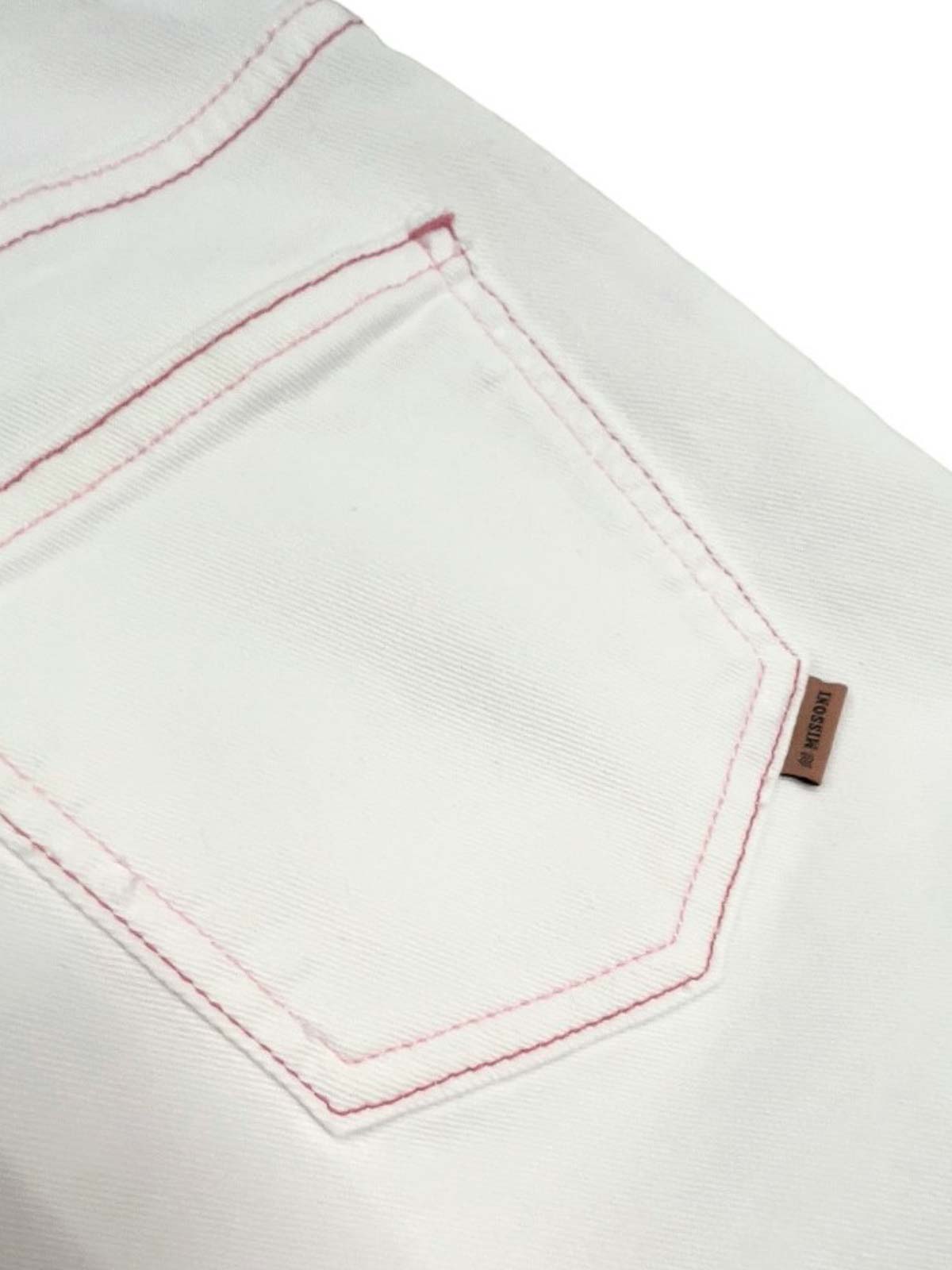 White jeans wide leg MS6B31D0039100 (MISSONI / ジーンズ ) | MISSONI (ミッソー二)(4)