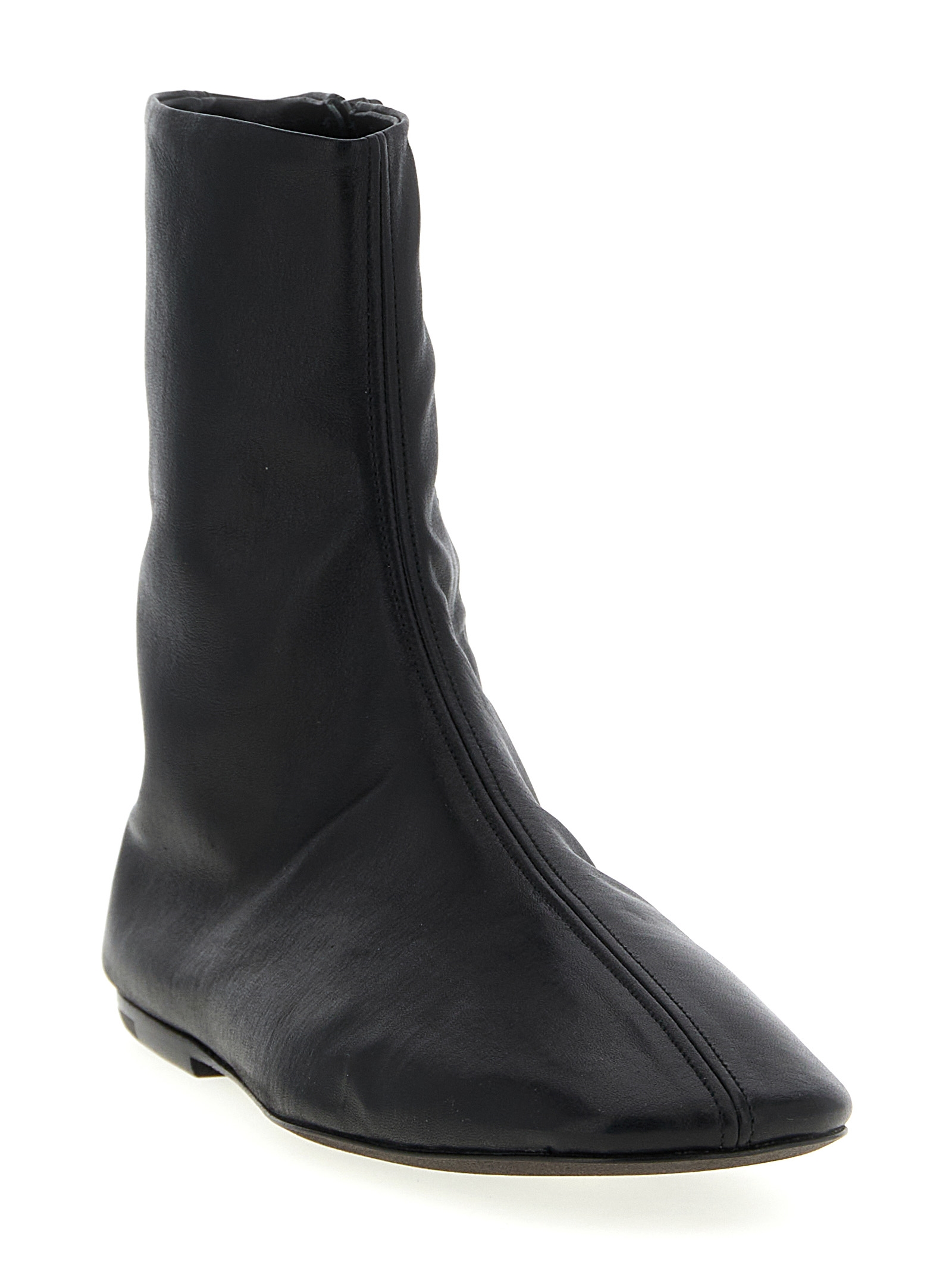 Leather ankle boots 252011702140900 (Dries Van Noten / ブーツ ) | Dries Van Noten (ドリスヴァンノッテン)(1)