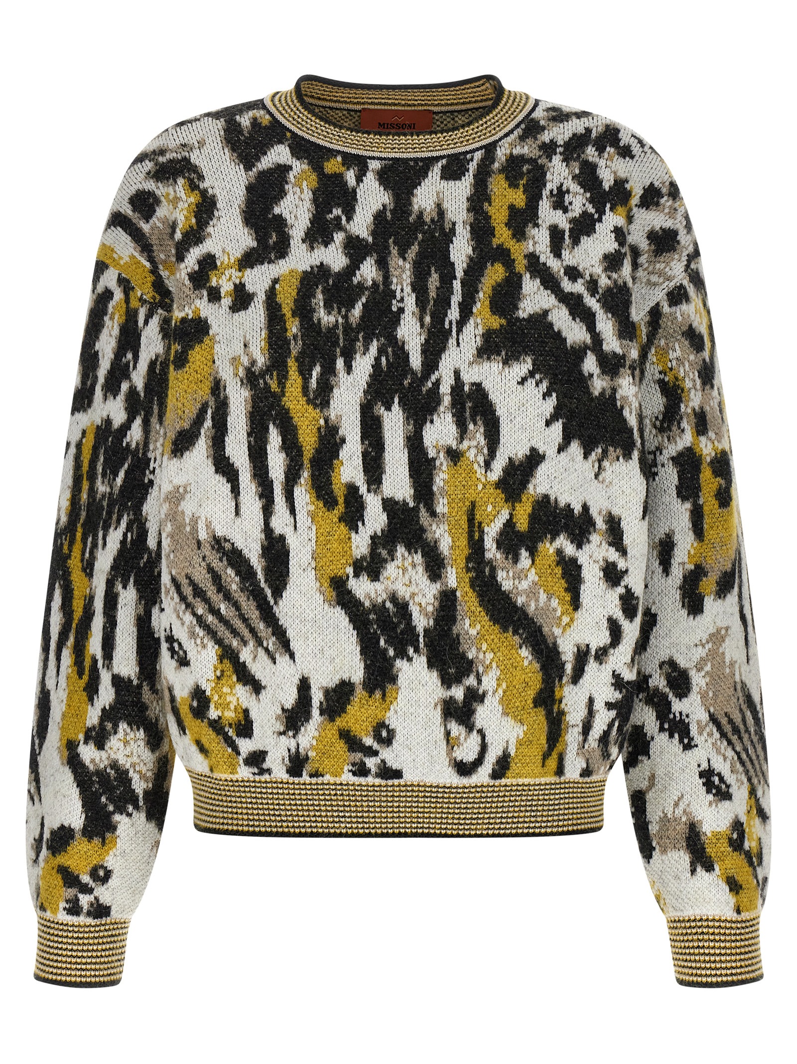 Animalier motif sweater DS25WN07BK01C1SM9SY (MISSONI / ニット・セーター・カーディガン ) | MISSONI (ミッソー二)