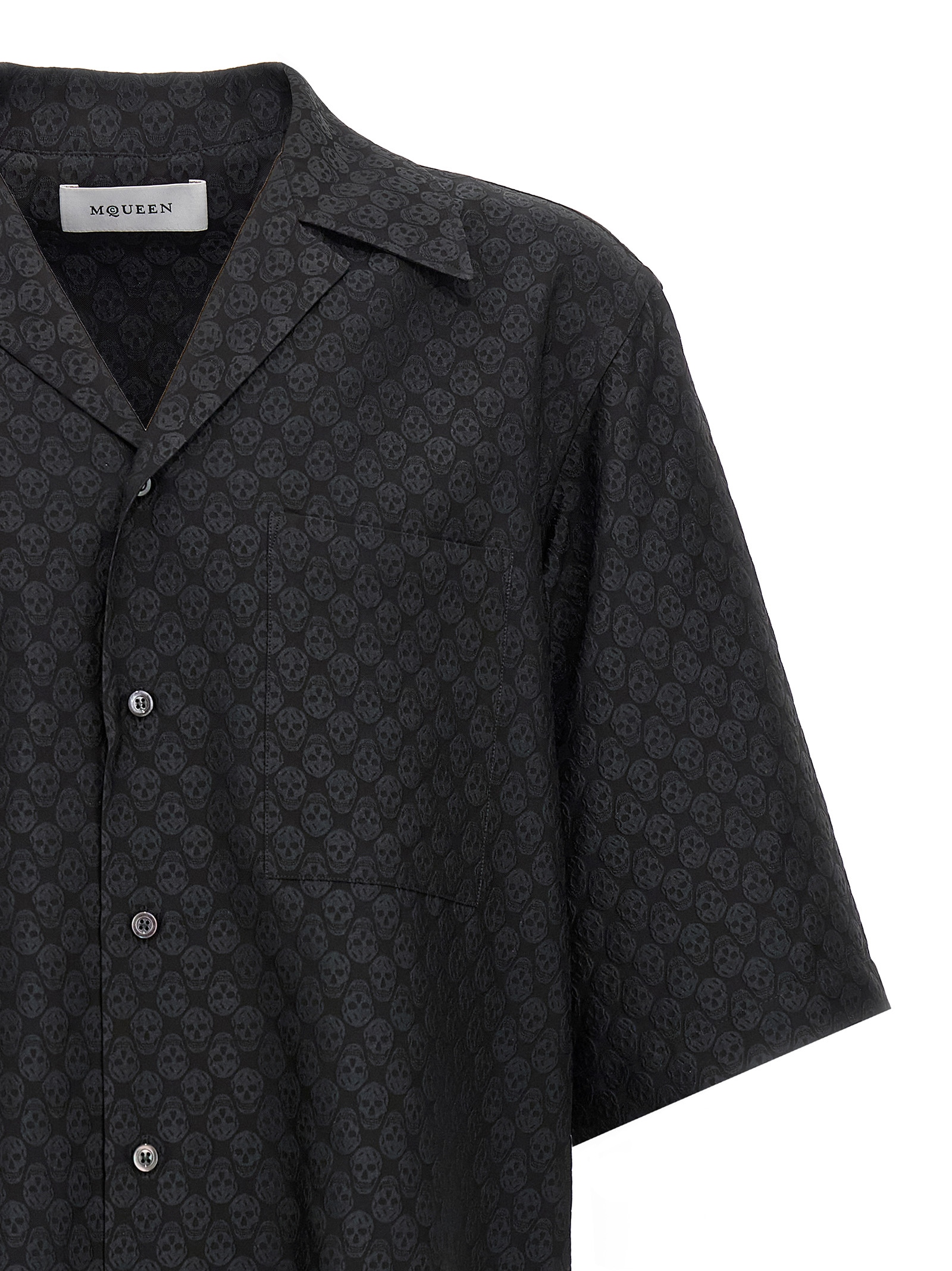 'Skull' shirt 814693QRABU1010 (Alexander McQUEEN / シャツ・ブラウス ) | Alexander McQUEEN (アレキサンダー・マックイーン)(2)