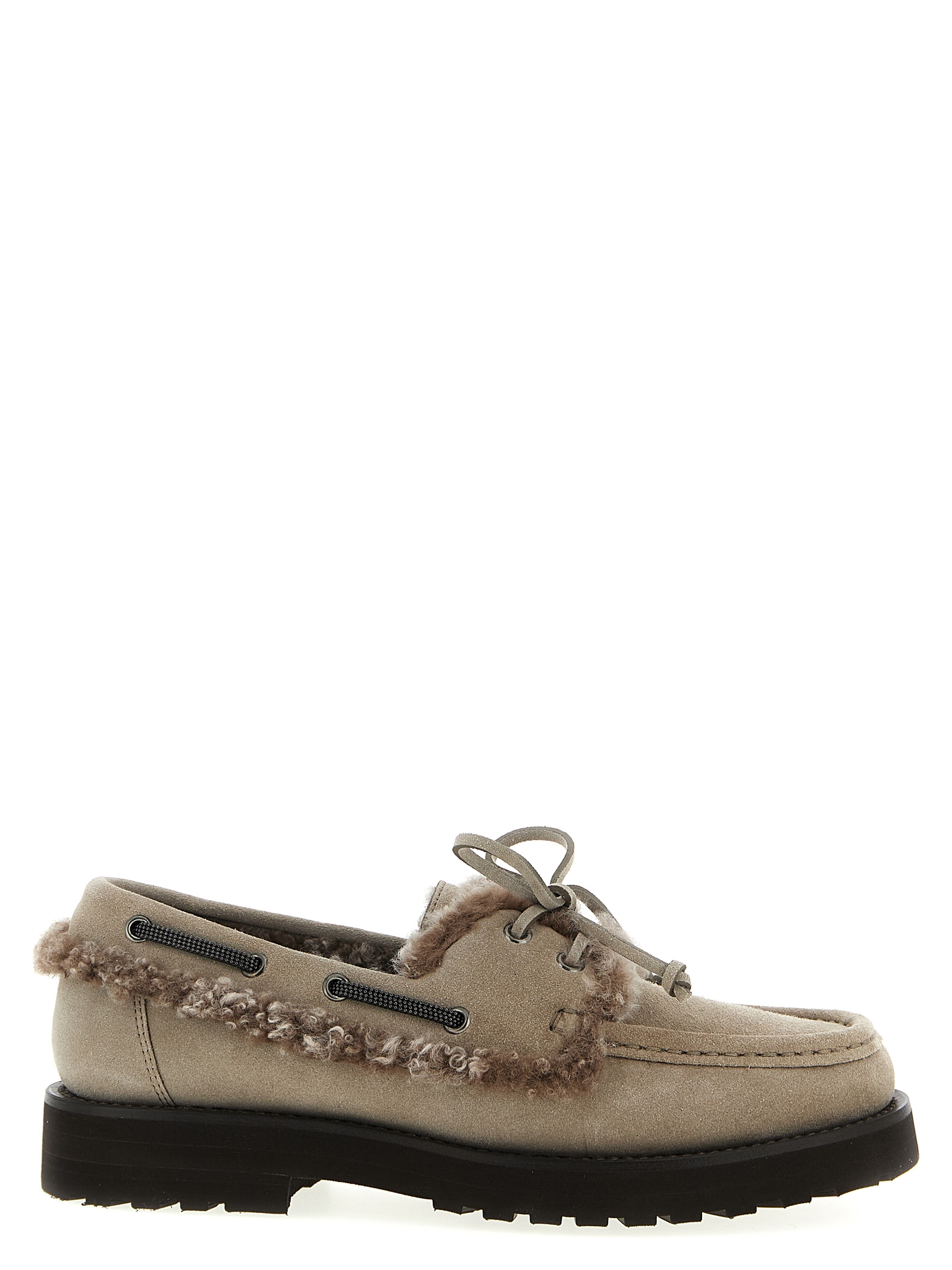 'Precious Insert' boat shoe MZSFG3114C5859 (Brunello Cucinelli / ローファー ) | Brunello Cucinelli (ブルネロ・クチネリ)
