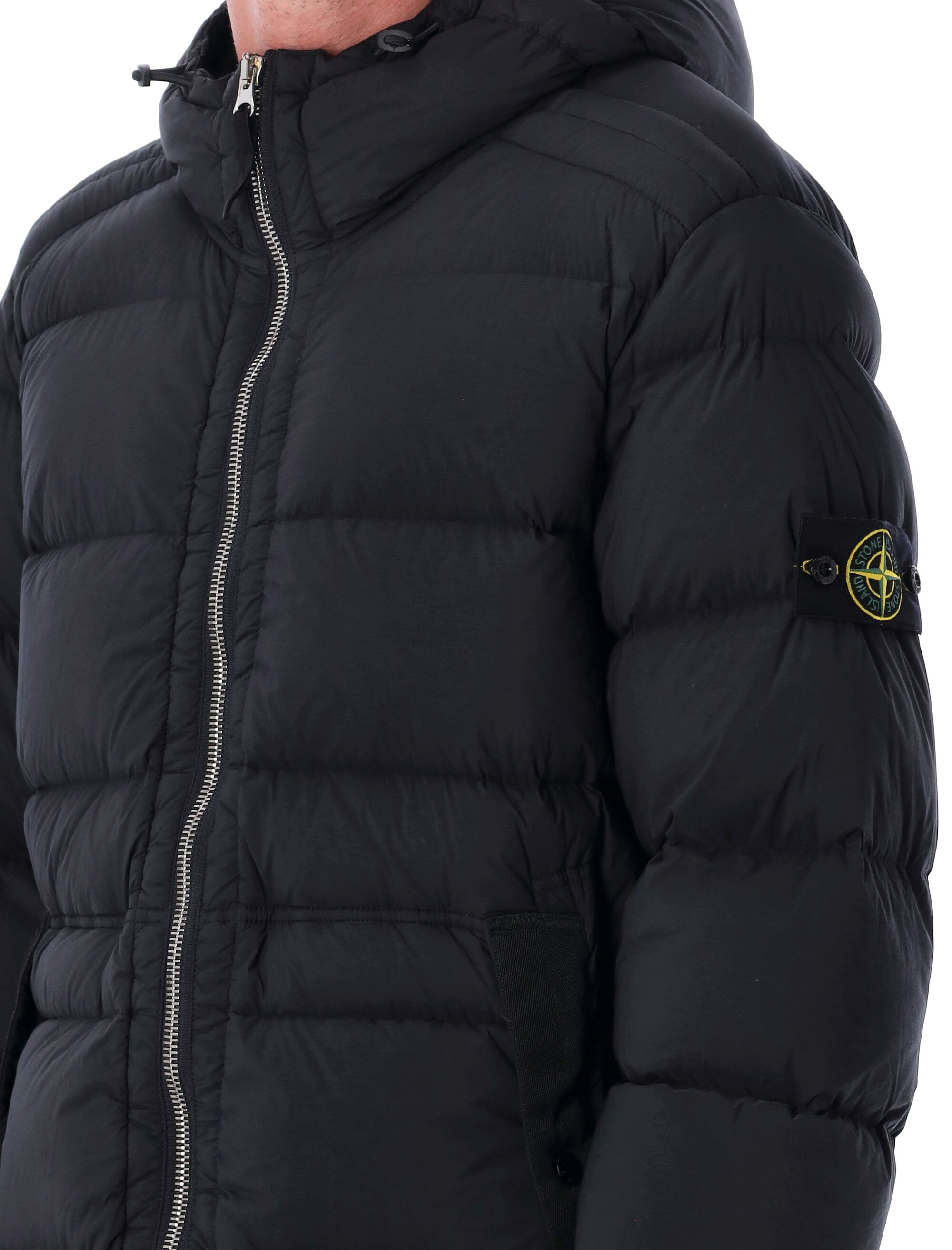 Stone Island Coats Black S154100040S0028V0029 (STONE ISLAND / ダウンジャケット・コート ) | STONE ISLAND (ストーンアイランド)(2)