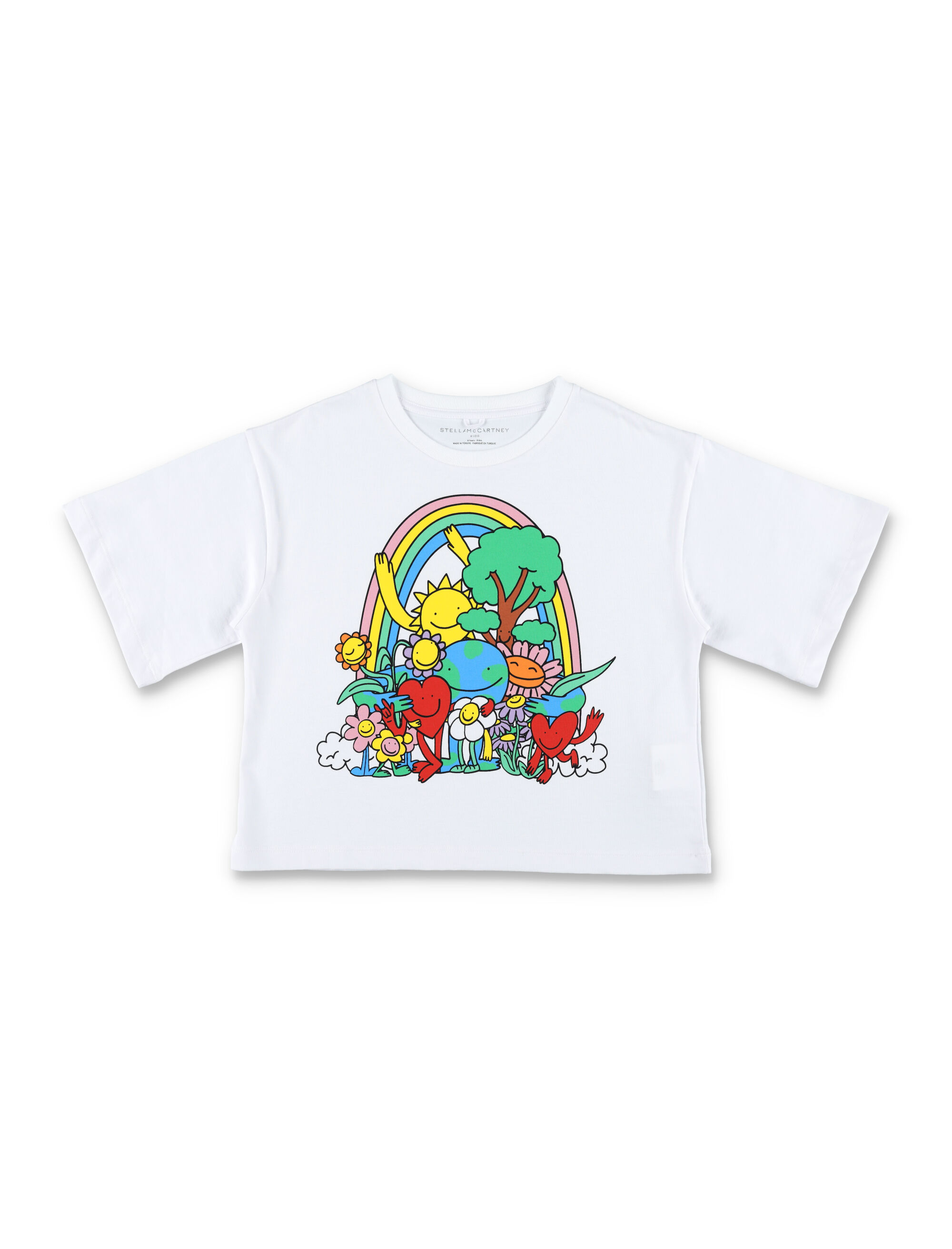 STELLA MCCARTNEY Kids T-shirts and Polos White TX8A11Z0434100 (Stella McCartney / Tシャツ・カットソー ) | Stella McCartney (ステラ マッカートニー)