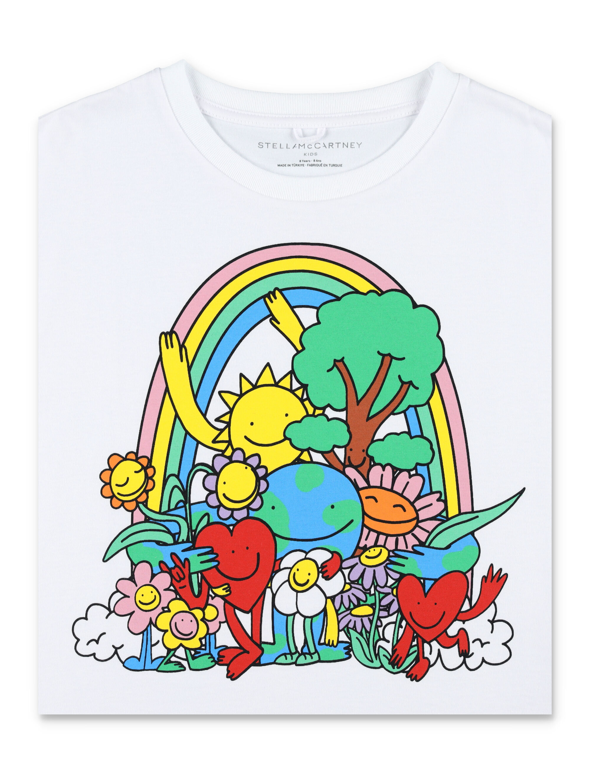 STELLA MCCARTNEY Kids T-shirts and Polos White TX8A11Z0434100 (Stella McCartney / Tシャツ・カットソー ) | Stella McCartney (ステラ マッカートニー)(2)