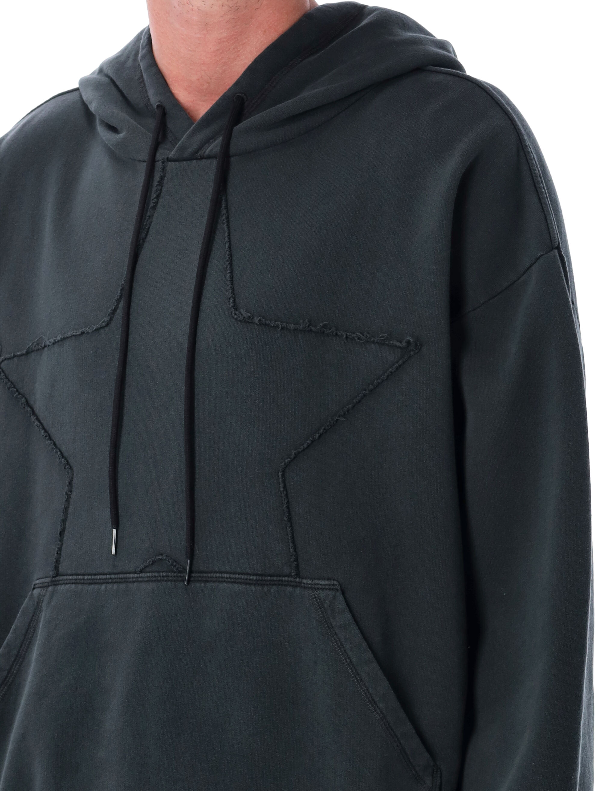 MM6 Maison Margiela Clothing.... Black SH2GU0022M25024899 (MM6 Maison Margiela / スウェット・フーディー ) | MM6 Maison Margiela (エムエムシックス)(2)