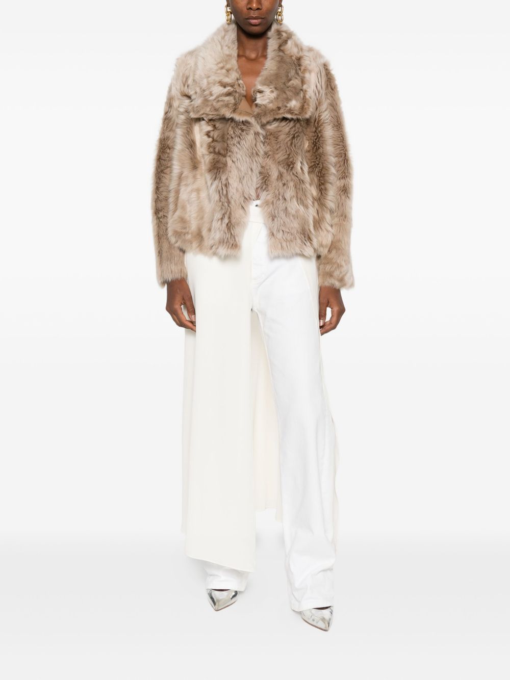 Yves Salomon Jackets 7WYV62155T0SXA2270 (YVES SALOMON / レザー&ファージャケット・コート ) | YVES SALOMON (イヴ サロモン)(2)