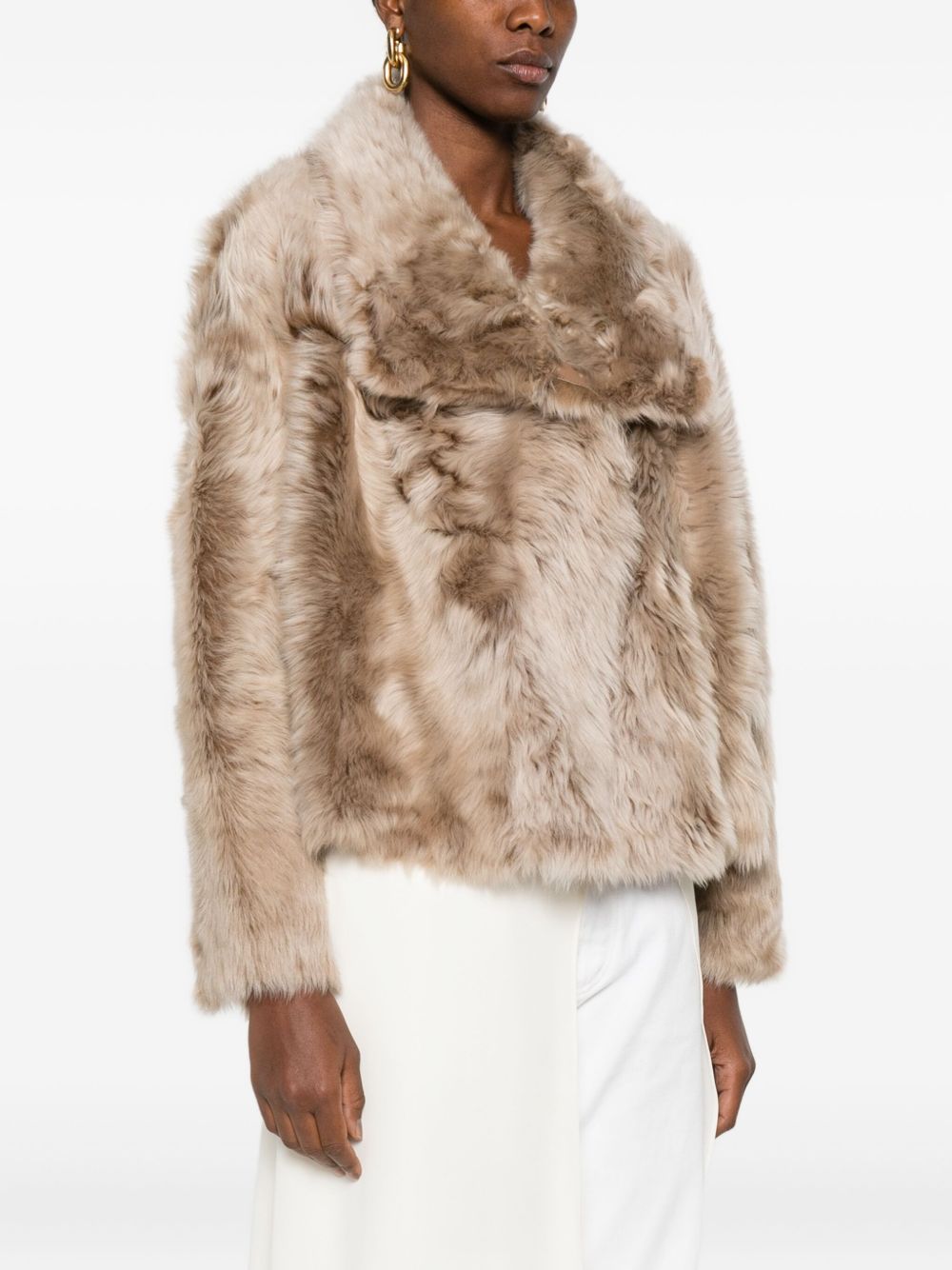 Yves Salomon Jackets 7WYV62155T0SXA2270 (YVES SALOMON / レザー&ファージャケット・コート ) | YVES SALOMON (イヴ サロモン)(4)