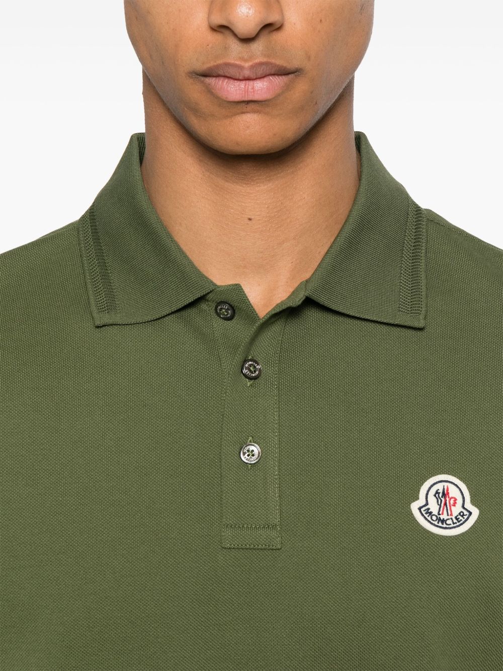 Moncler T-shirts and Polos Green K20918A0001484556876 (Moncler / ポロシャツ ) | Moncler (モンクレール)(1)