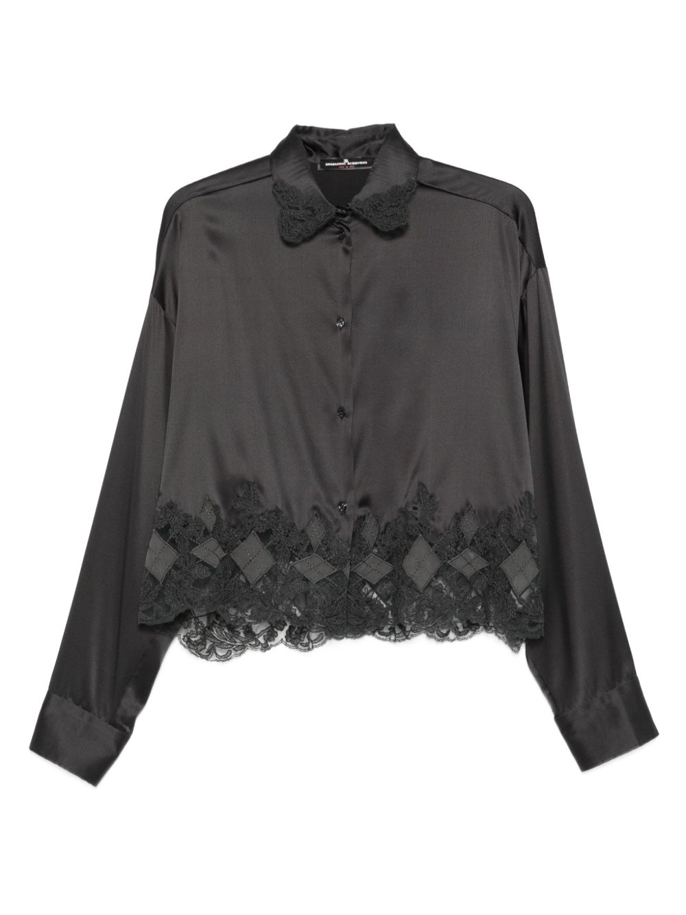 Ermanno Scervino Shirts Grey D472K317HKC93927 (ERMANNO SCERVINO / シャツ・ブラウス ) | ERMANNO SCERVINO (エルマンノ シェルヴィーノ)