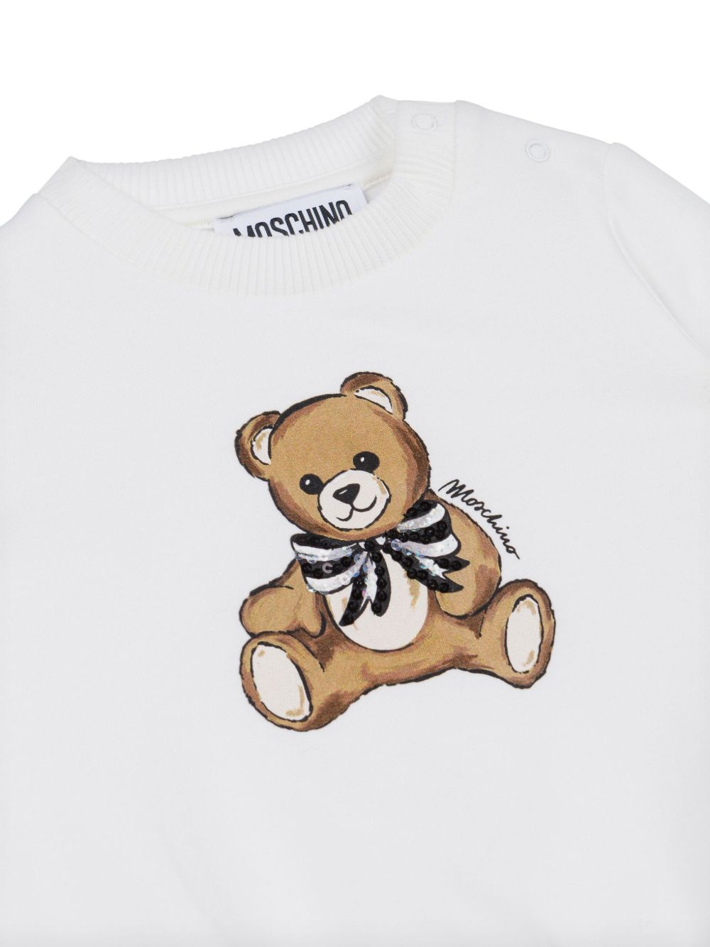 Moschino Sweaters White MFF02KLDA1610063 (MOSCHINO / スウェット・フーディー ) | MOSCHINO (モスキーノ)(2)