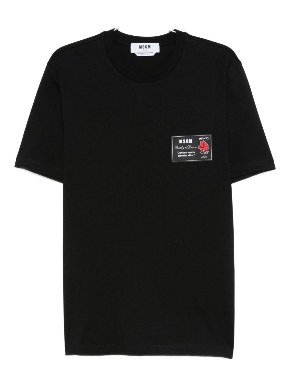 MSGM T-shirts and Polos Black 3940MM11825779899 (MSGM / Tシャツ・カットソー ) | MSGM (エムエスジーエム)