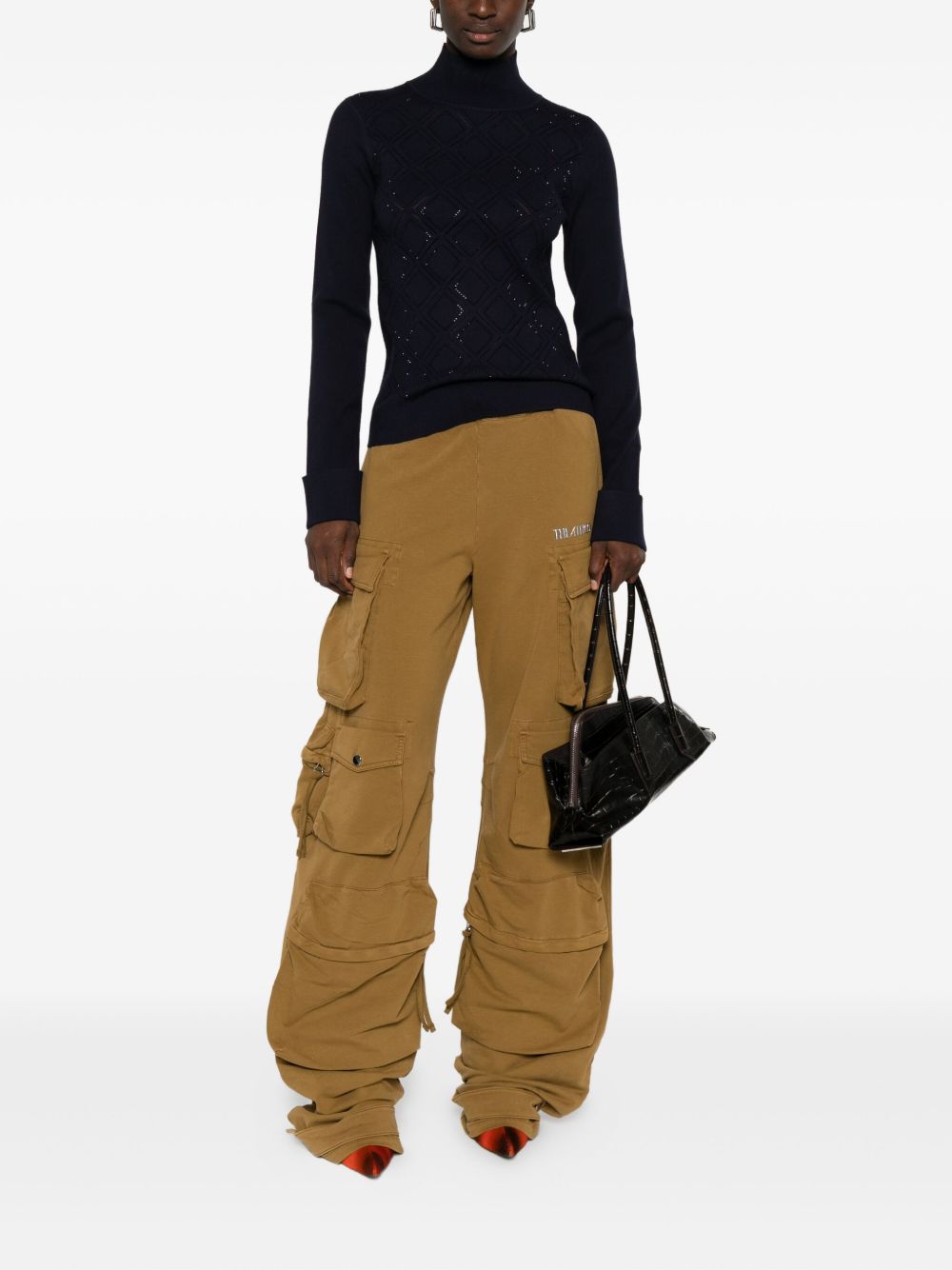 Blugirl Sweaters Blue RF5114MS99E90013 (BLUGIRL / ニット・セーター・カーディガン ) | BLUGIRL (ブルーガール)(1)