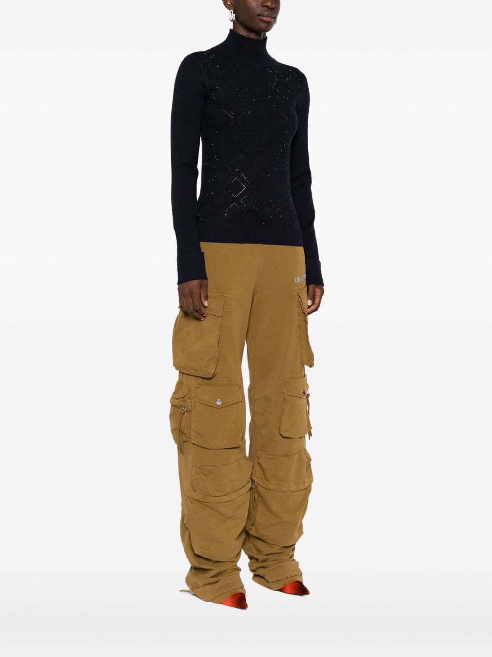 Blugirl Sweaters Blue RF5114MS99E90013 (BLUGIRL / ニット・セーター・カーディガン ) | BLUGIRL (ブルーガール)(3)