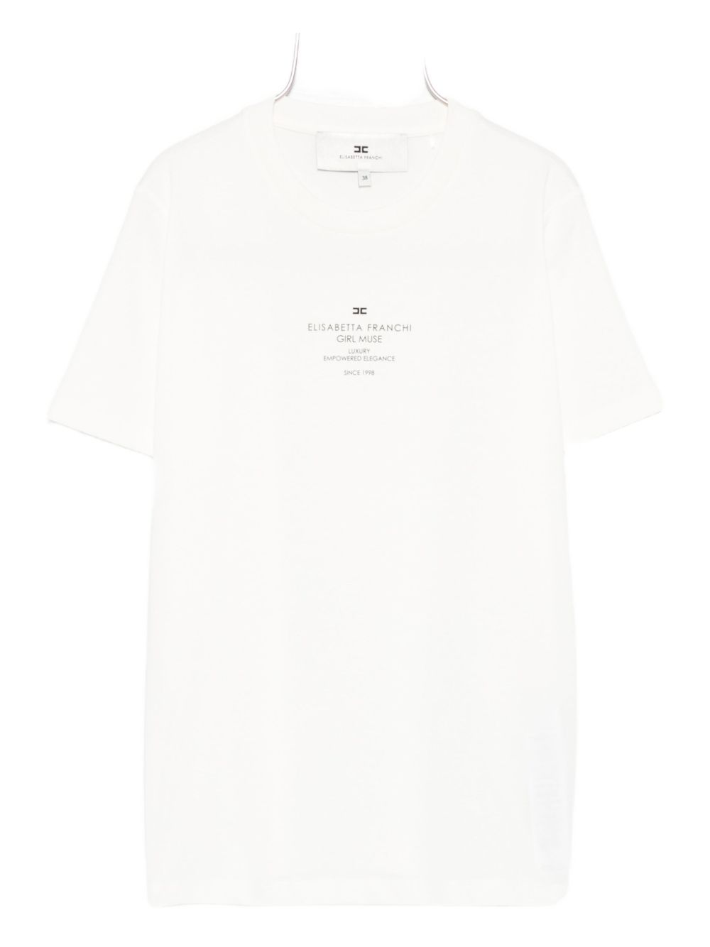 Elisabetta Franchi T-shirts and Polos White MA63D56E2270 (Elisabetta Franchi / Tシャツ・カットソー ) | Elisabetta Franchi (エリザベッタ フランキ)(4)