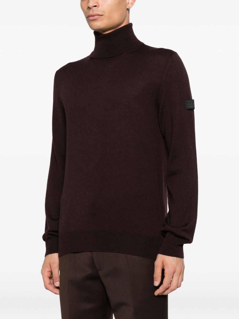 MM6 Maison Margiela Sweaters Brown SH2HA0014M13172227 (MM6 Maison Margiela / ニット・セーター・カーディガン ) | MM6 Maison Margiela (エムエムシックス)(3)