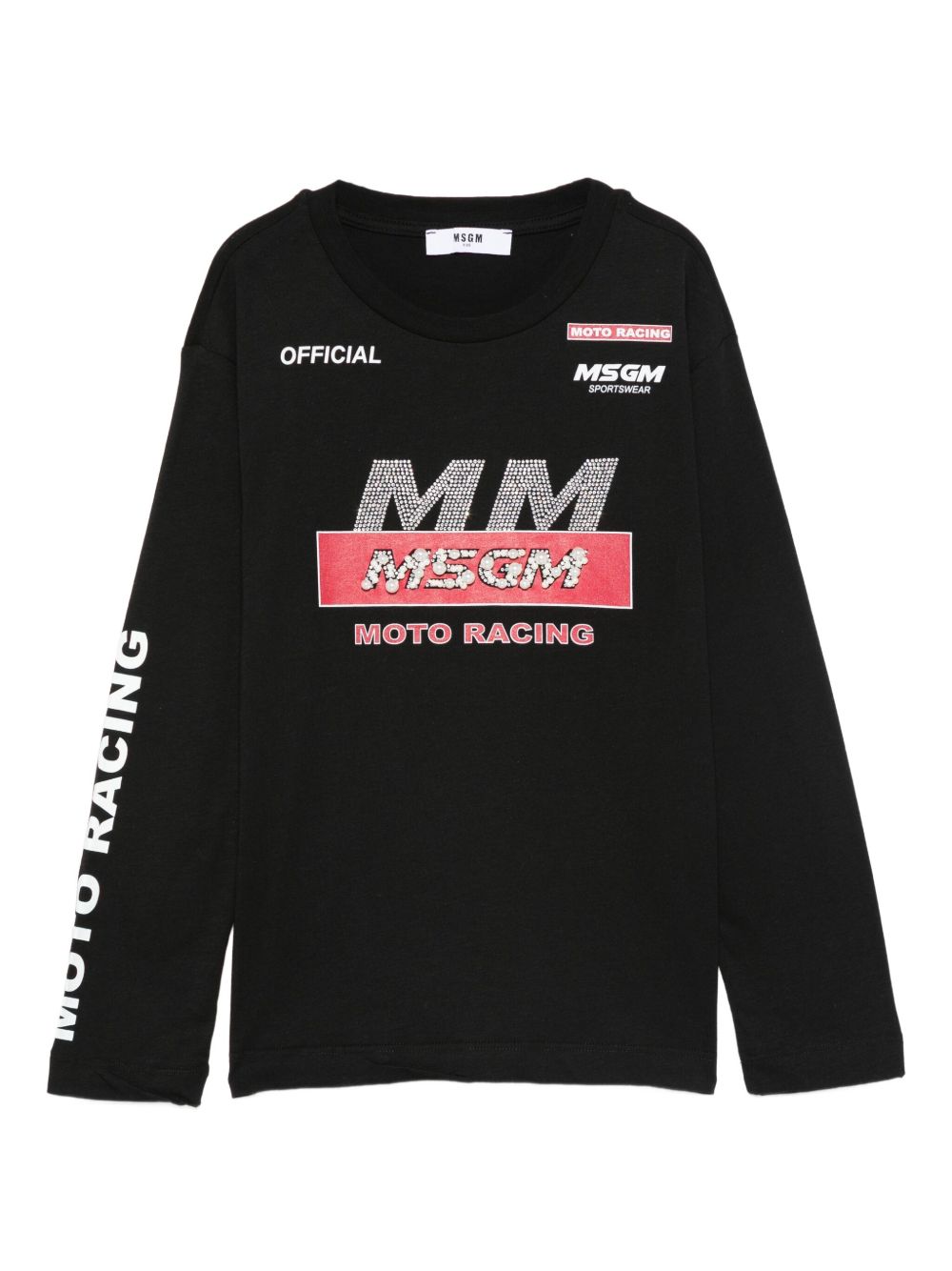 MSGM T-shirts and Polos Black F5MSJGTH015110 (MSGM / Tシャツ・カットソー ) | MSGM (エムエスジーエム)