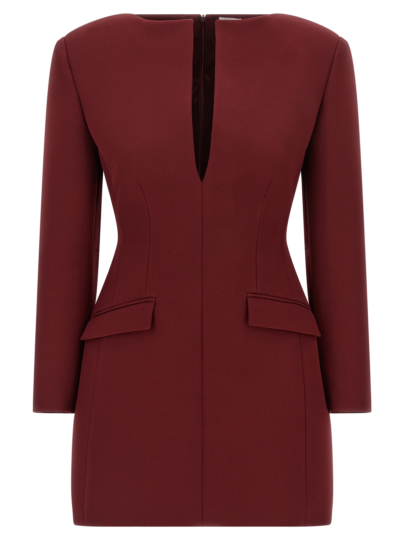 'Tilde' dress T180105ATNP0B8BURGUNDY (THE ANDAMANE / ワンピース・ドレス・オールインワン ) | THE ANDAMANE (アンダマン)