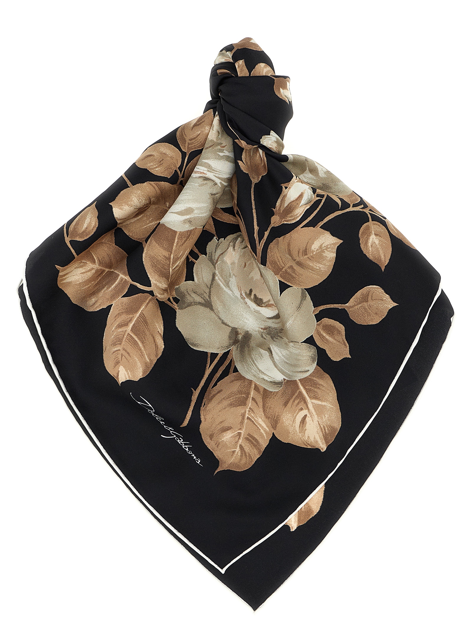 Silk scarf FN090RGDC9DHH5QQ (Dolce & Gabbana / スカーフ・マフラー ) | Dolce & Gabbana (ドルチェガッバーナ)